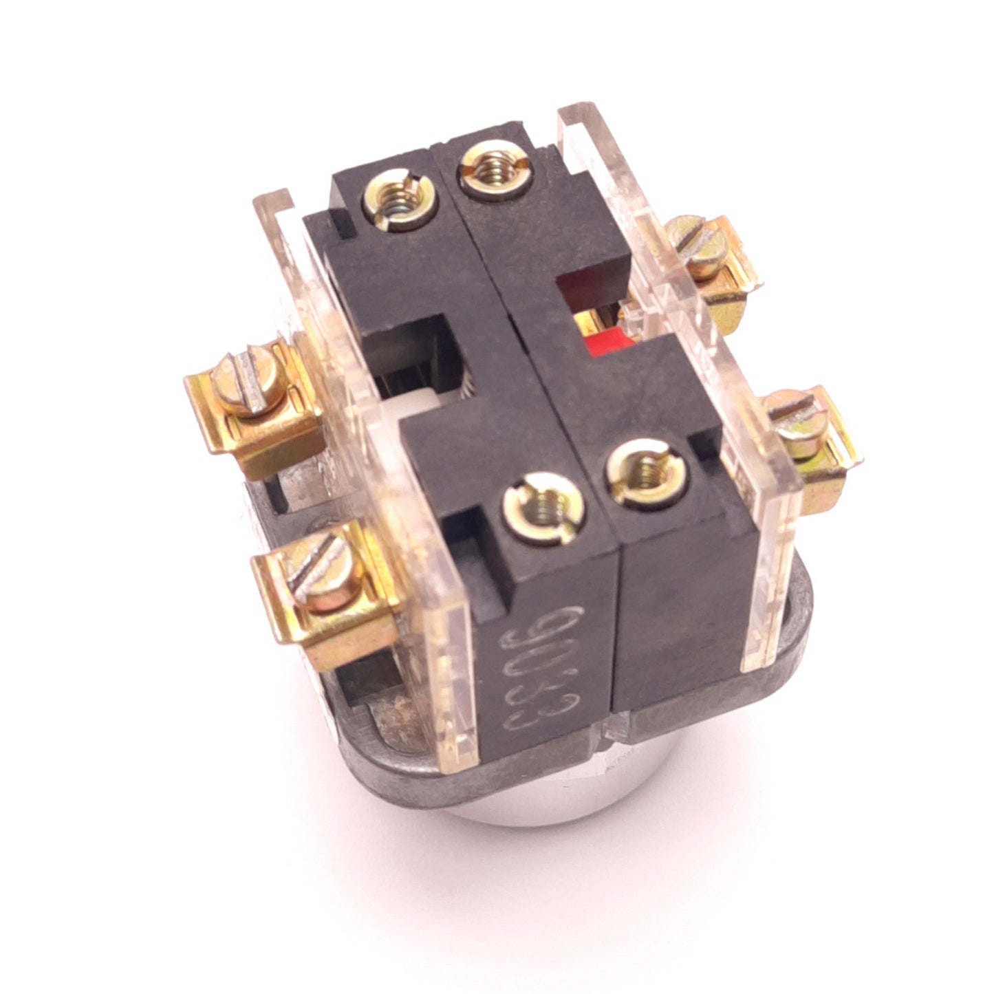 Used Siemens 52PA8A1 Push-Button w/ Furnas 52BAK and 52BAJ, A600 10A, 1NO, 1NC
