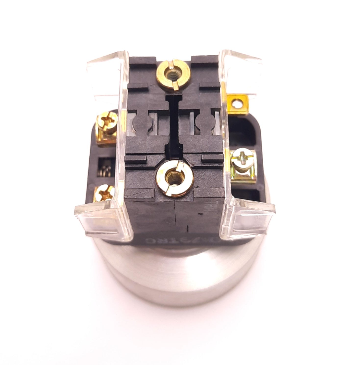 Used Allen-Bradley 800T-FXJ6D4 E-Stop Button w/ Guard, No Cap, 2x 800T-XD4 Contacts