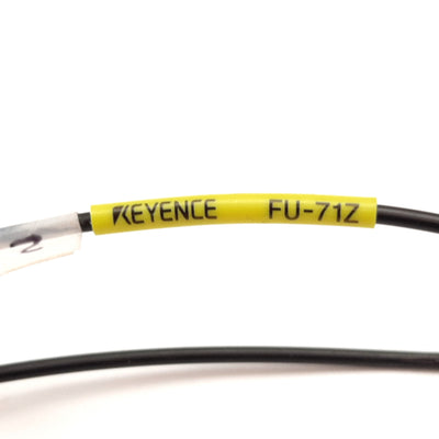 Used Keyence FU-71Z Thrubeam Fiber Optic Sensor Ends, Thread: M6, Length: 0.5m