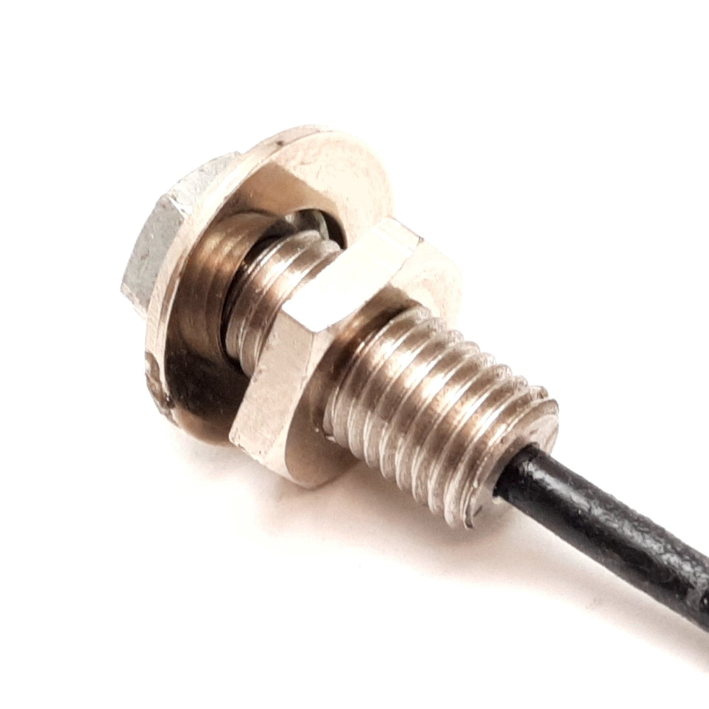 Used Keyence FU-71Z Thrubeam Fiber Optic Sensor Ends, Thread: M6, Length: 0.5m