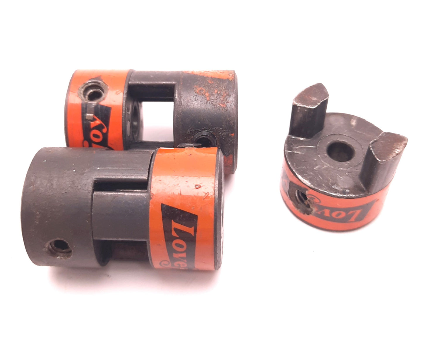 Used Lot of 5 Lovejoy L-050-.250 Coupler Hub Base .250" Bore, 1.08"OD, 1.05" Length