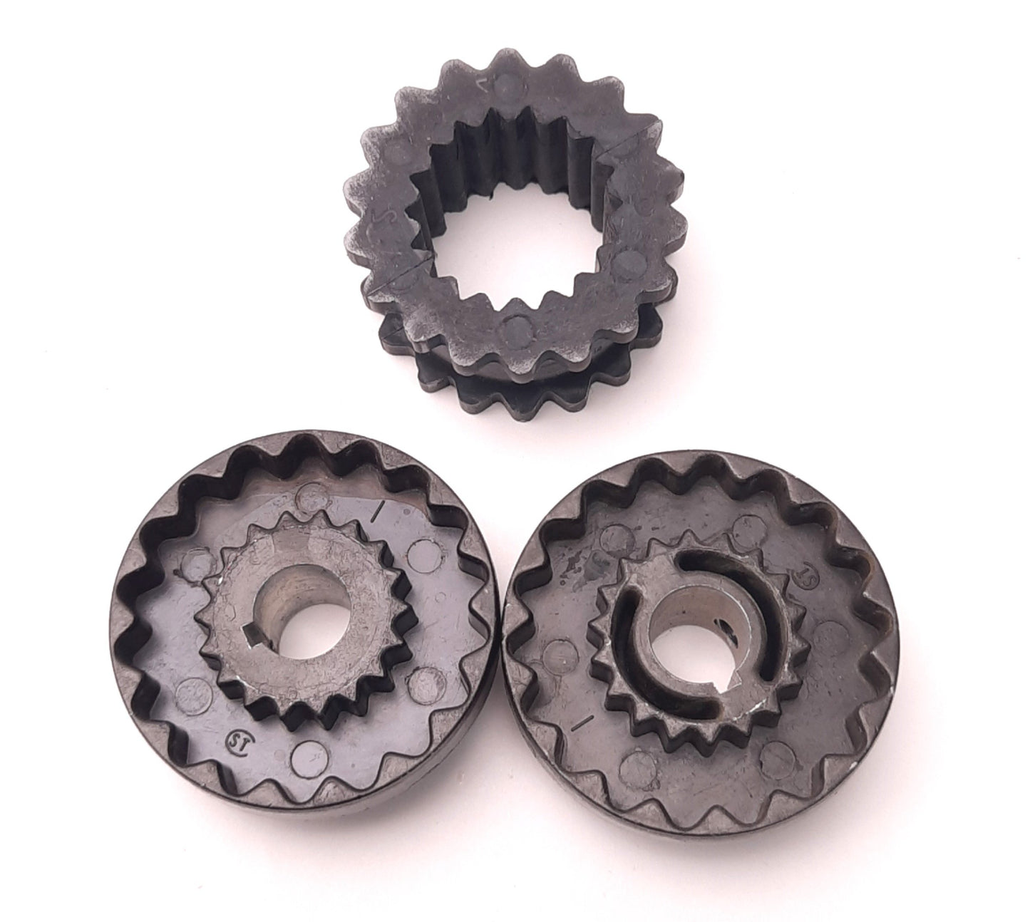 Used Lovejoy 36047 3J Sureflex Coupling W/ Element, 1/2" Bore, 2.06" OD, 2.03" Length