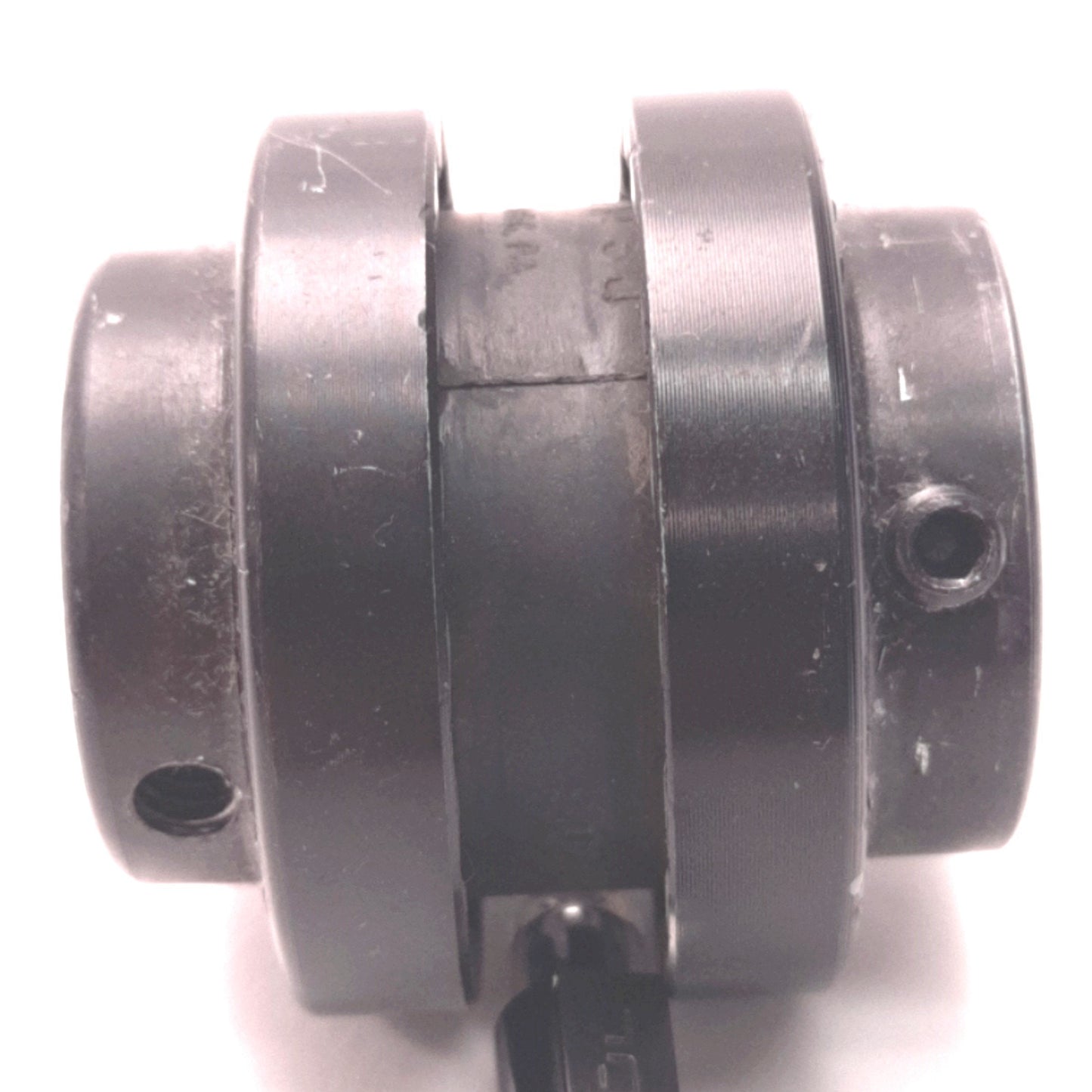 Used Woods 3J Shaft Coupler Assembly w/ Insert, 1/2" Bore, 2.06" OD, 2" Length