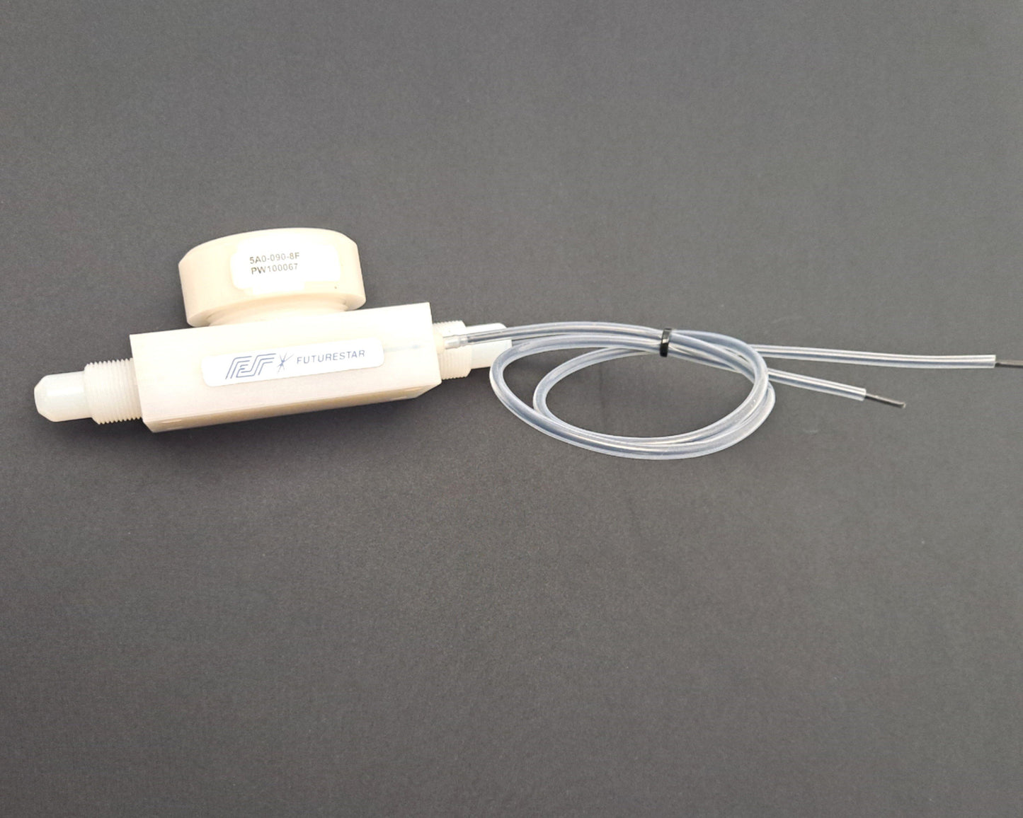 Used Futurestar 5A0-090-8F Paddle wheel Flowmeter, Flow Rate 1-9LPM