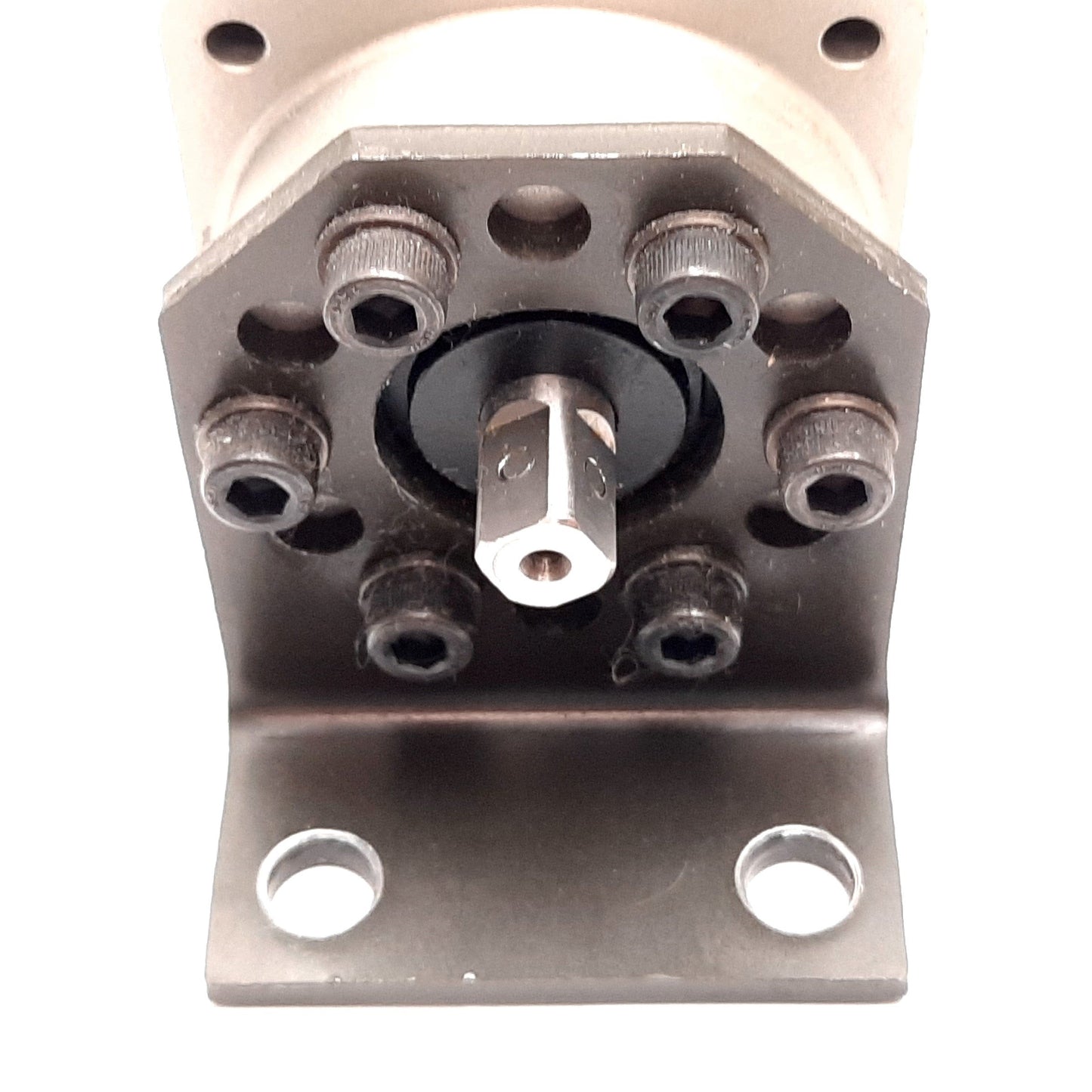Used SMC NCRB50-90L Rotary Actuator, Bore: 50mm, Rotation: 90°, Ports: 1/8" NPT