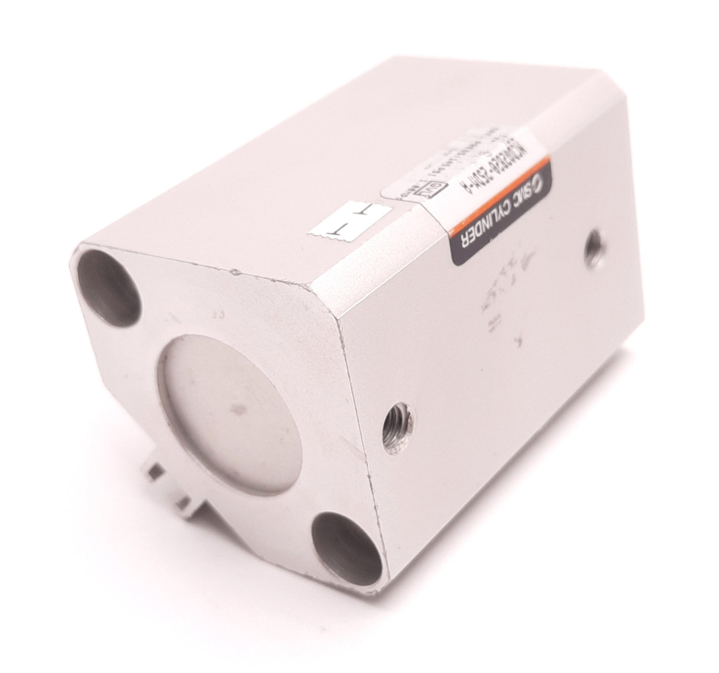 Used SMC NCDQ2B20-25DM Compact Pneumatic Cylinder 20mm Bore, 25mm Stroke w/ Magnet