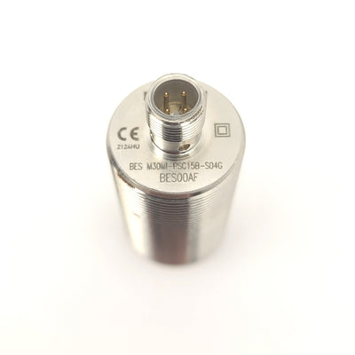 Used Balluff BES M30MI-PSC15B-S04G BES00AF Inductive Proximity Sensor M30x1.5, PNP NO