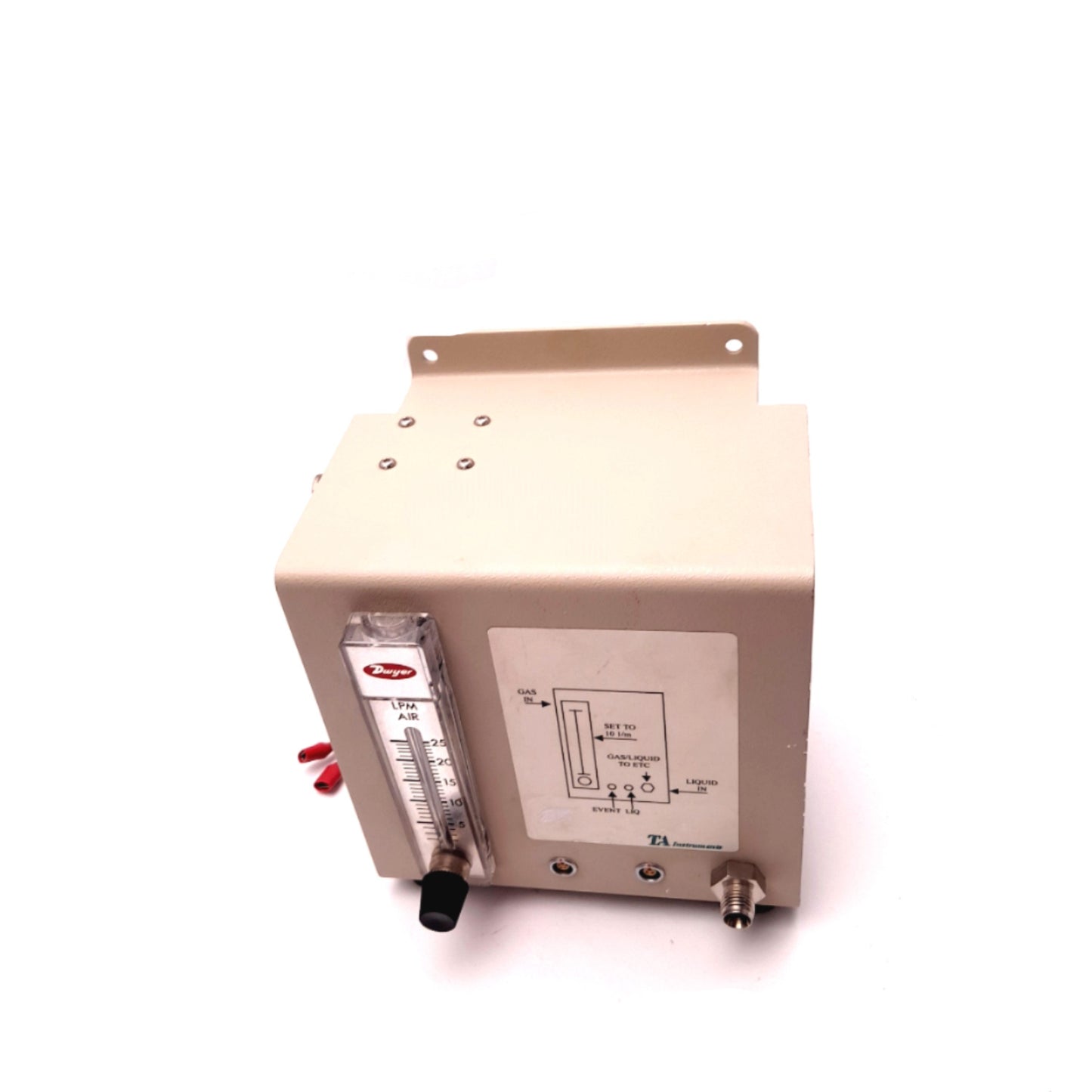 Used Dwyer RMA-22-SSV Pressure/Flow Control 1/8" NPTF 2-25 LPM