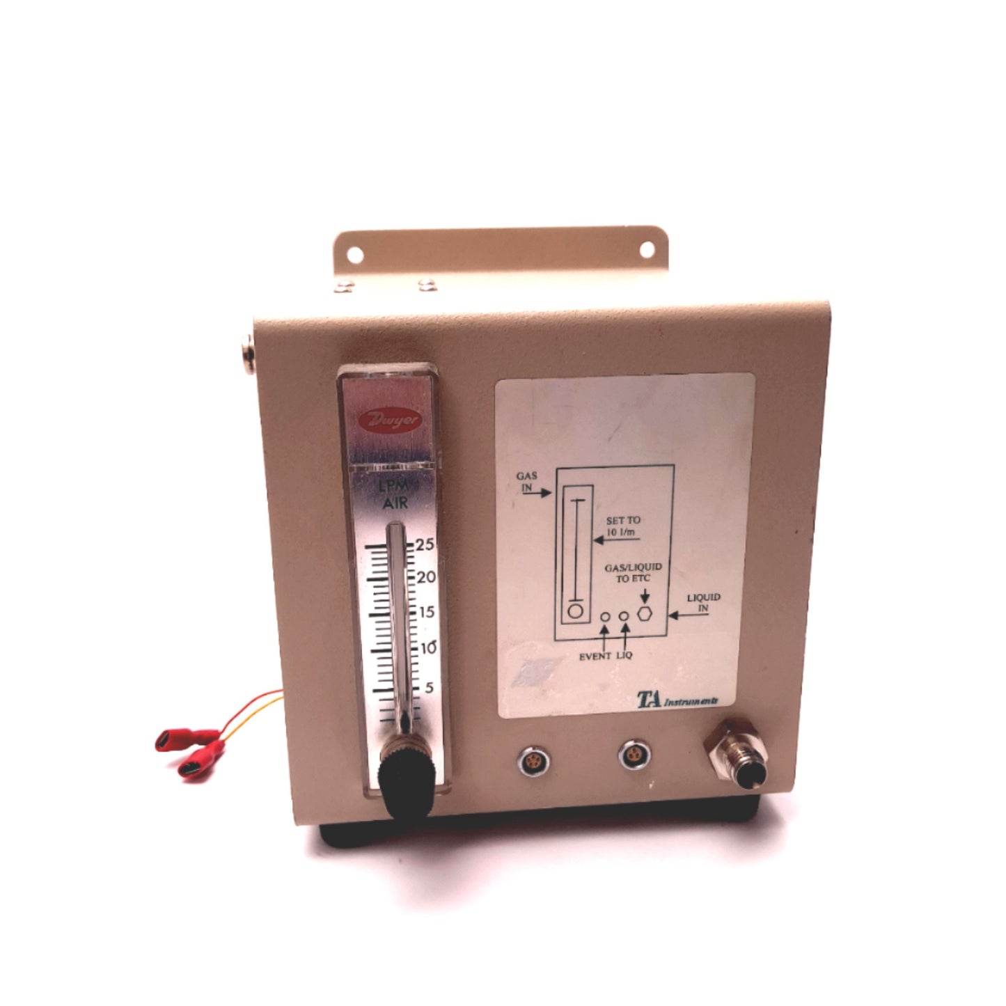 Used Dwyer RMA-22-SSV Pressure/Flow Control 1/8" NPTF 2-25 LPM