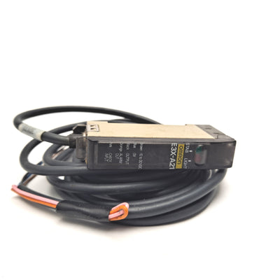 Omron E3X-A21 Photoelectric Switch Sensor 10-30VDC 35mA NPN DIN Rail