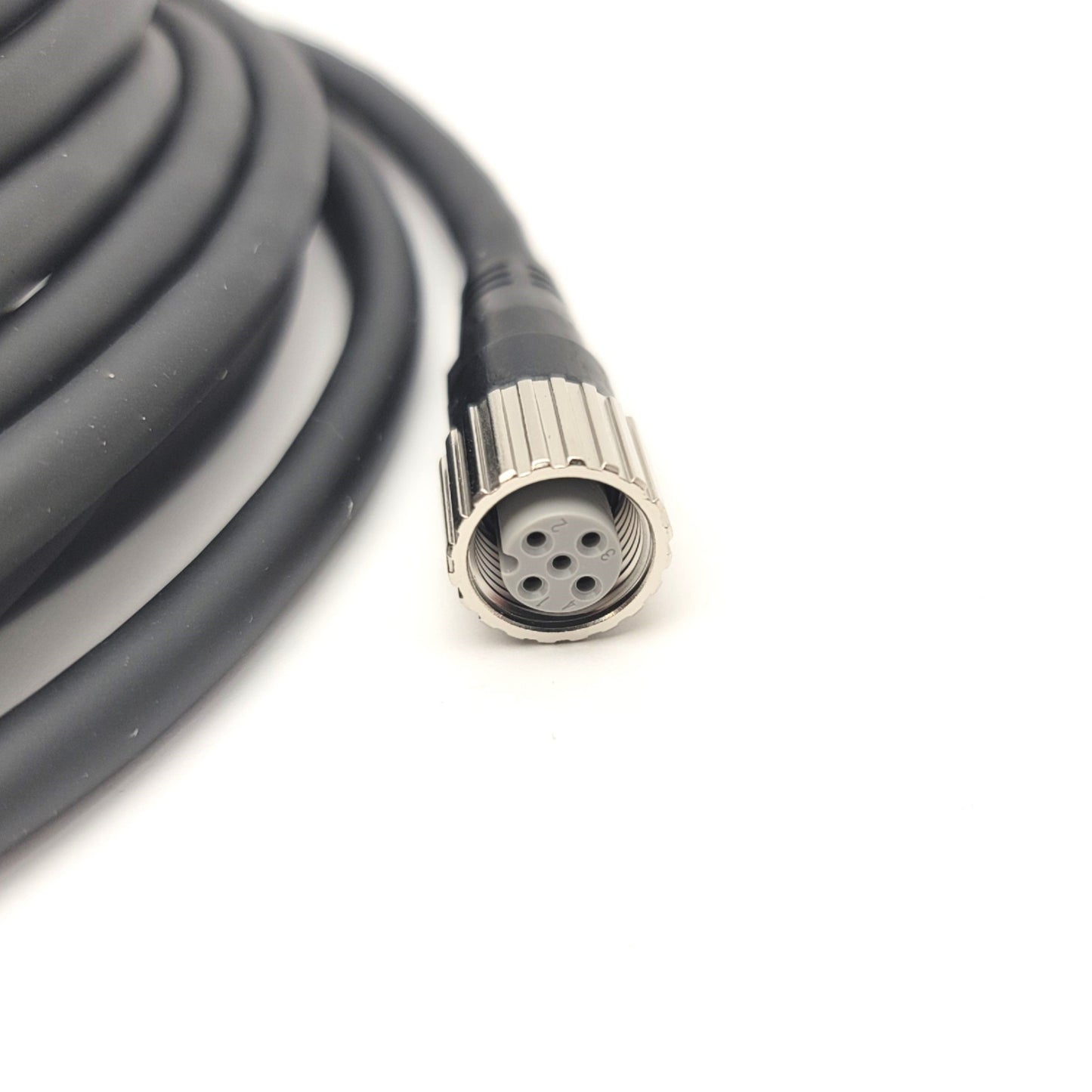 Used Keyence CA-EN10 Encoder Cable For LJ-X8000 2D/3D Laser Profiler, 10m, M12 5-Pin