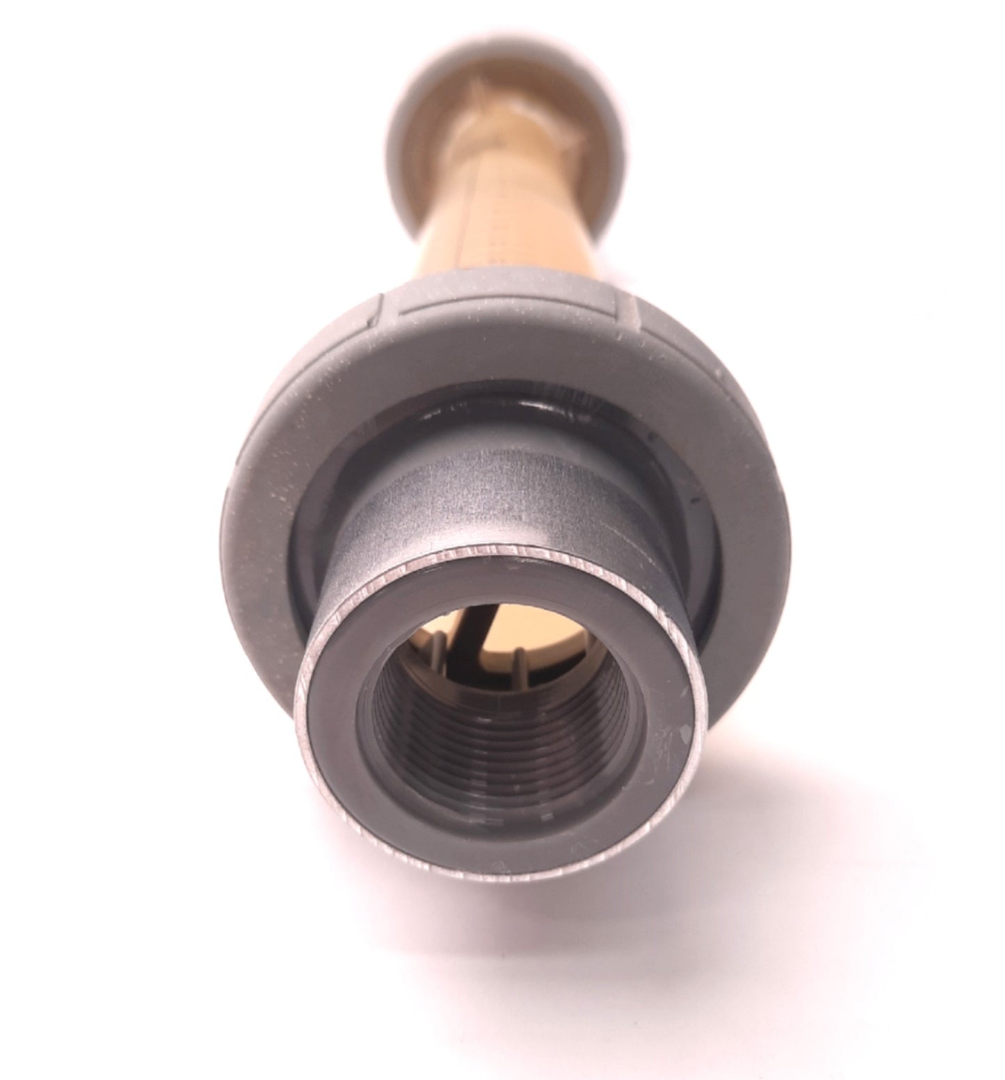 Used Blue-White F-451002LHN Flow Meter 6" Scale 2 - 20 GPM/ 0 - 75 LPM, 1-1/4" Port