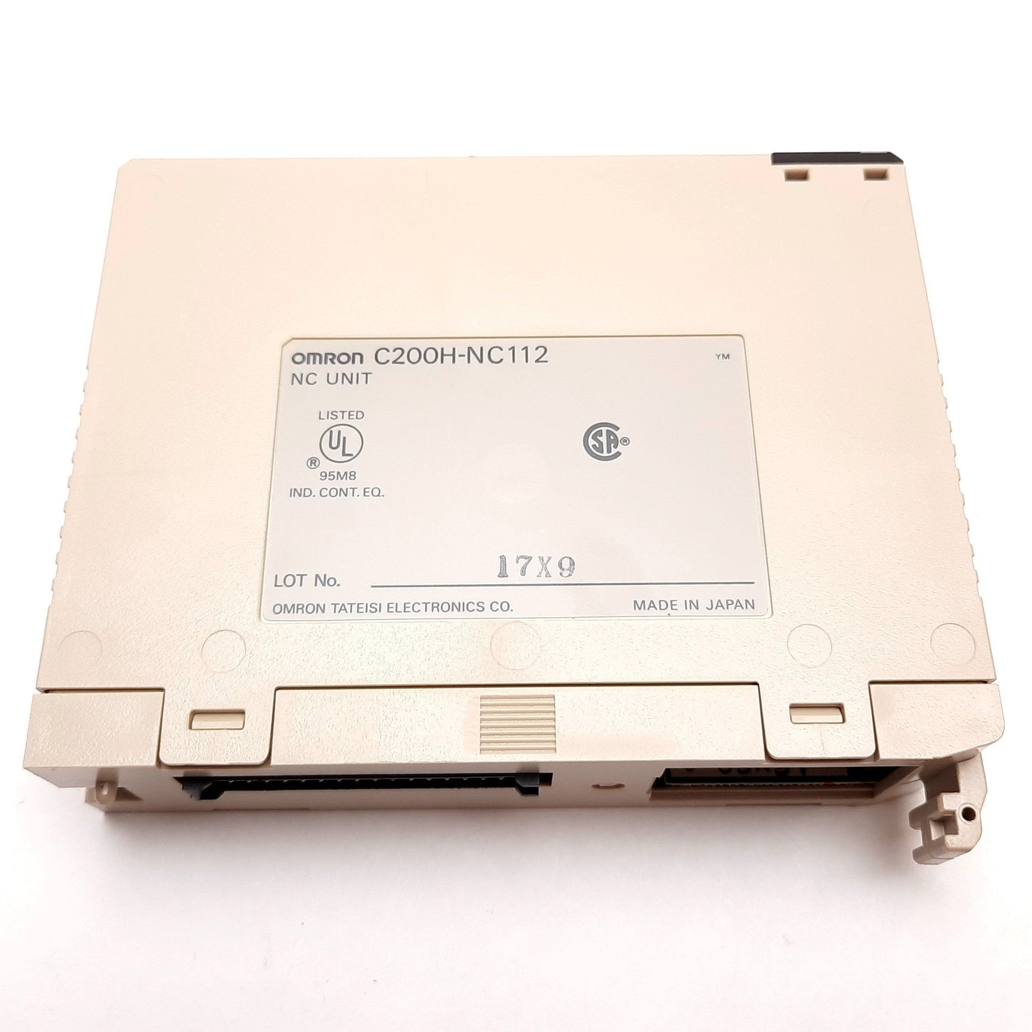 Used Omron C200H-NC112 PLC Position Control Module, 1 Axes/Module, 1-250,000 pps