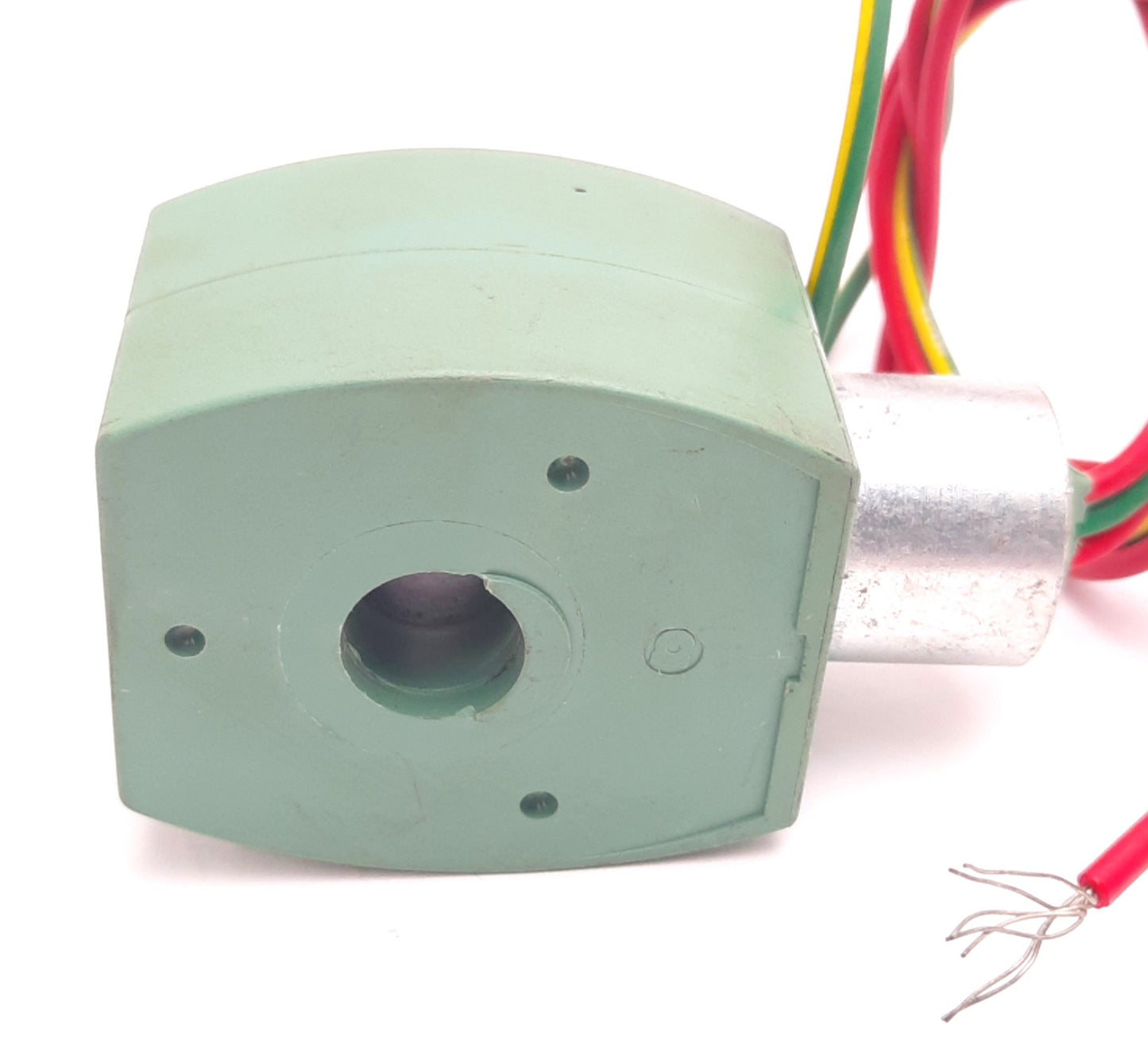 Used ASCO 238610-132D MP-C-080 Red Hat Solenoid Coil 110-120V 50-60Hz, 9/16" ID