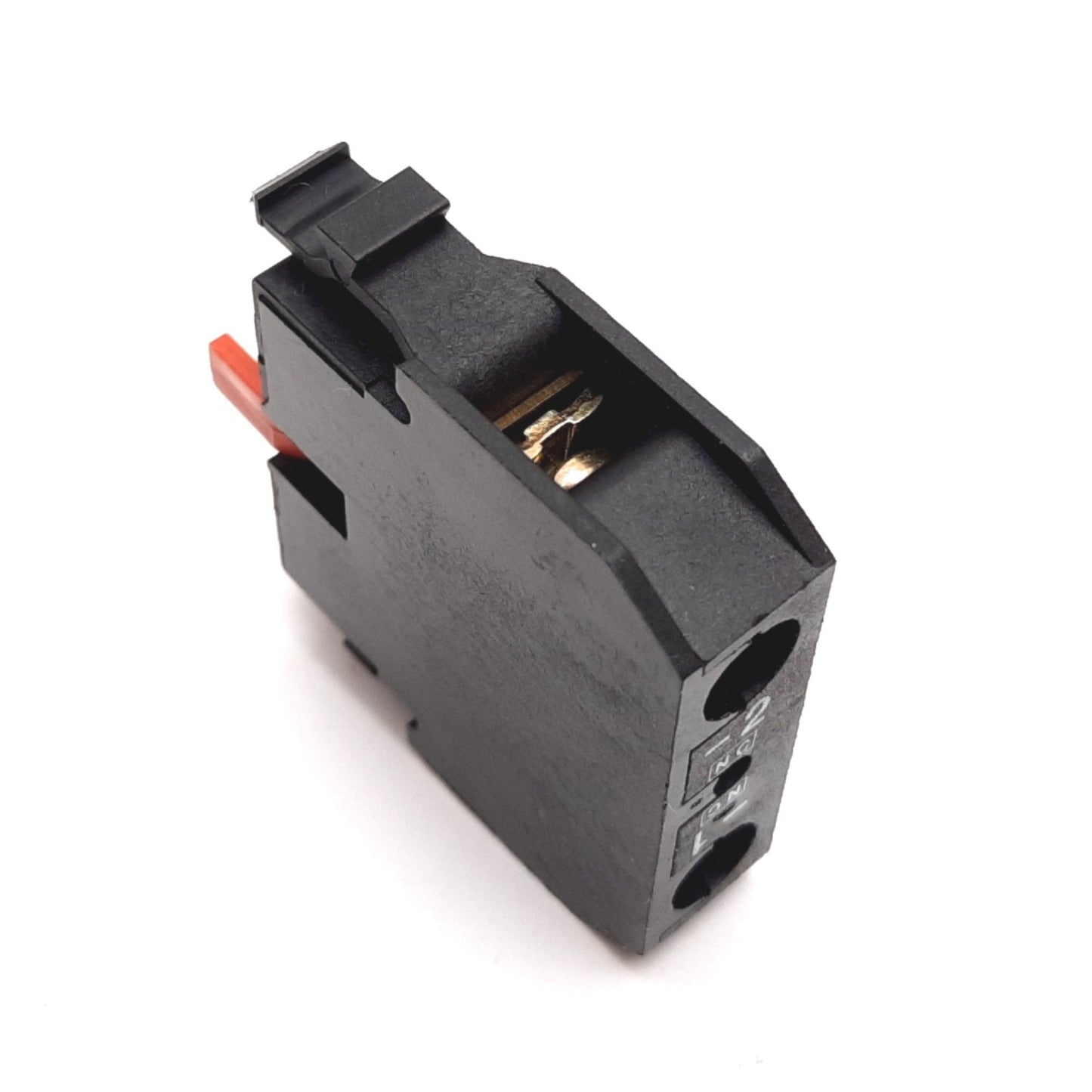 Used Cutler Hammer E22B1 Push Button Contact Block, N/C, 110/120V 6A, 22.5mm