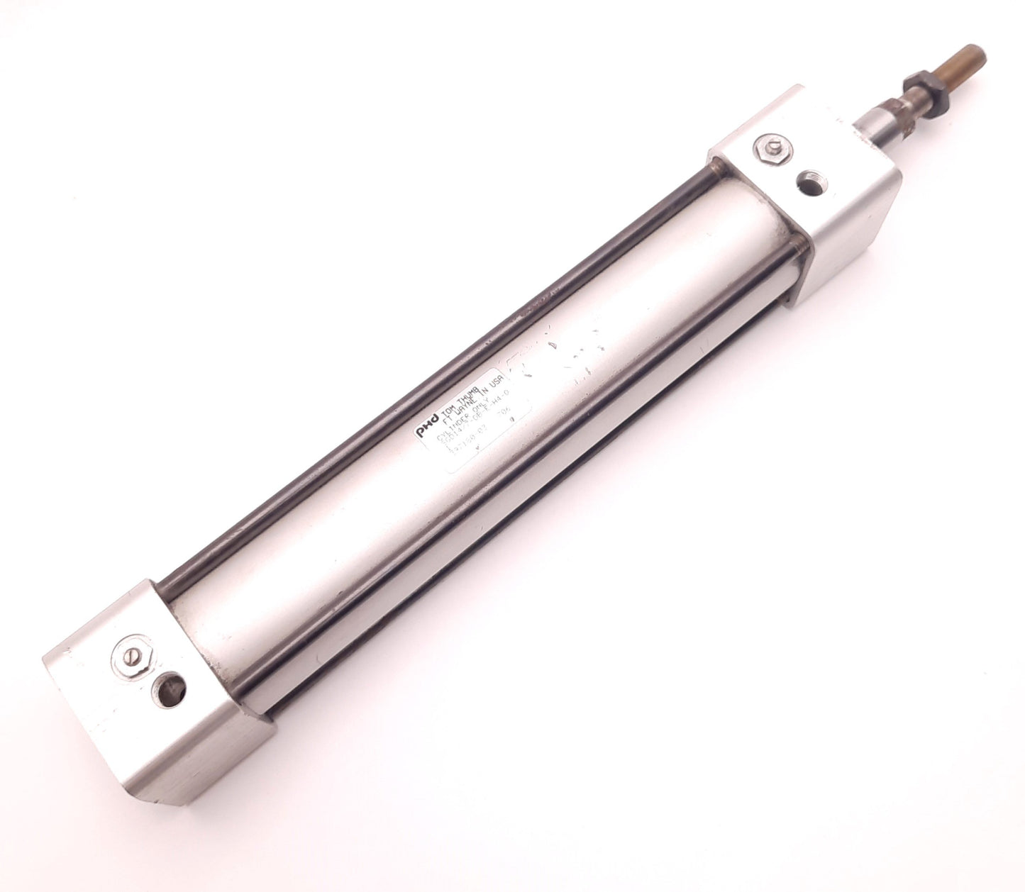 Used PHD SGD14x7-DB-E-H4-Q Pneumatic Cylinder 6-1/4" Stroke, 1.5" Bore, Cushioned