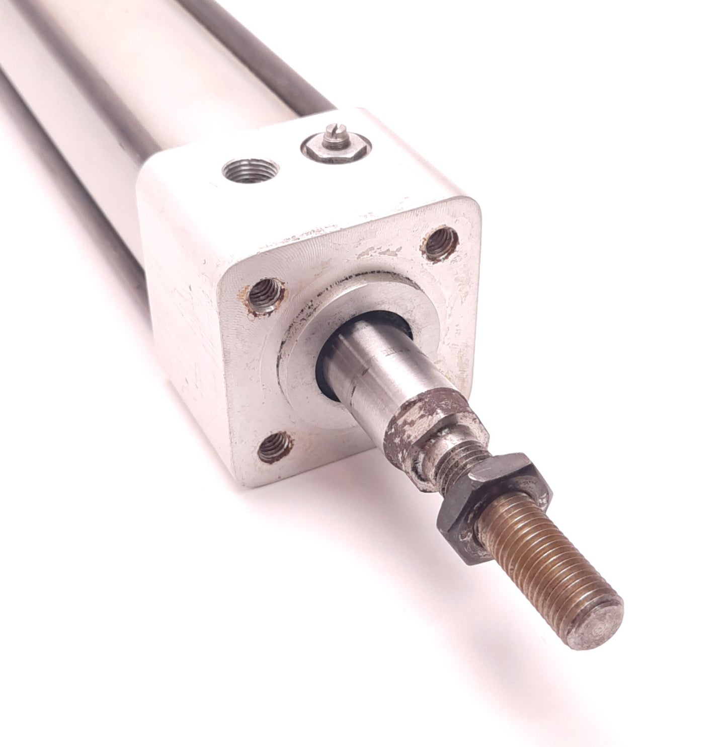 Used PHD SGD14x7-DB-E-H4-Q Pneumatic Cylinder 6-1/4" Stroke, 1.5" Bore, Cushioned