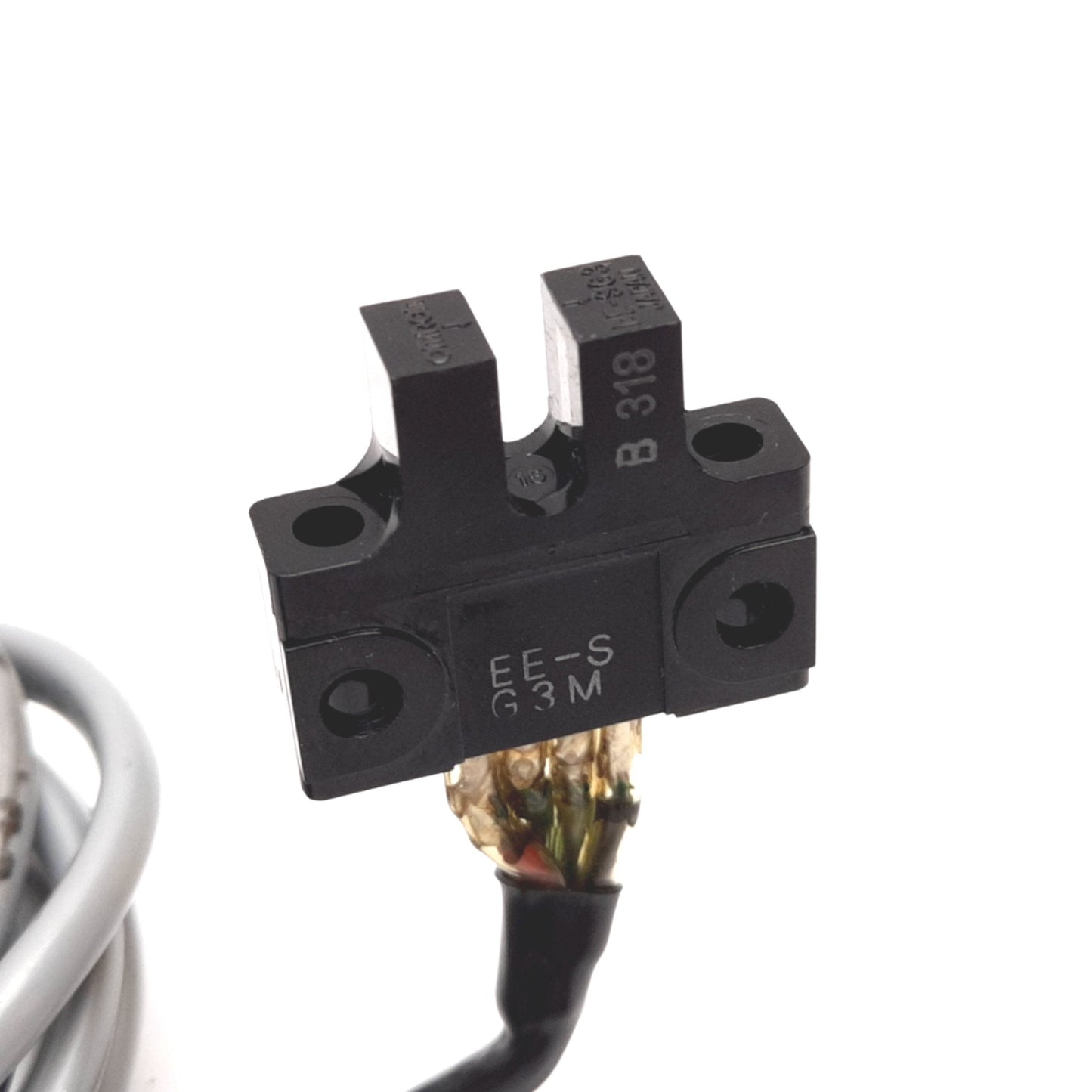 Used Omron EE-SG3 Photomicrosensor Photoelectric Slot Sensor, 3.6mm Slot, 30V