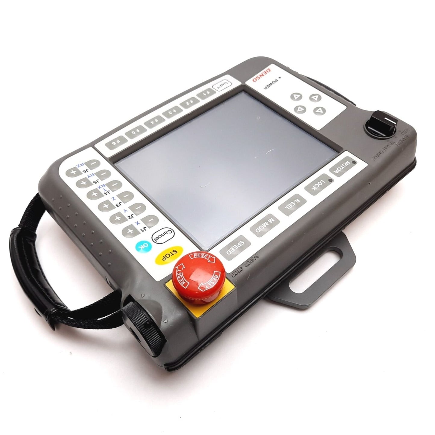 Used Denso TP-RC5-1 Robot Controller Teaching Pendant 24VDC 640x480 Pixels LCD Screen