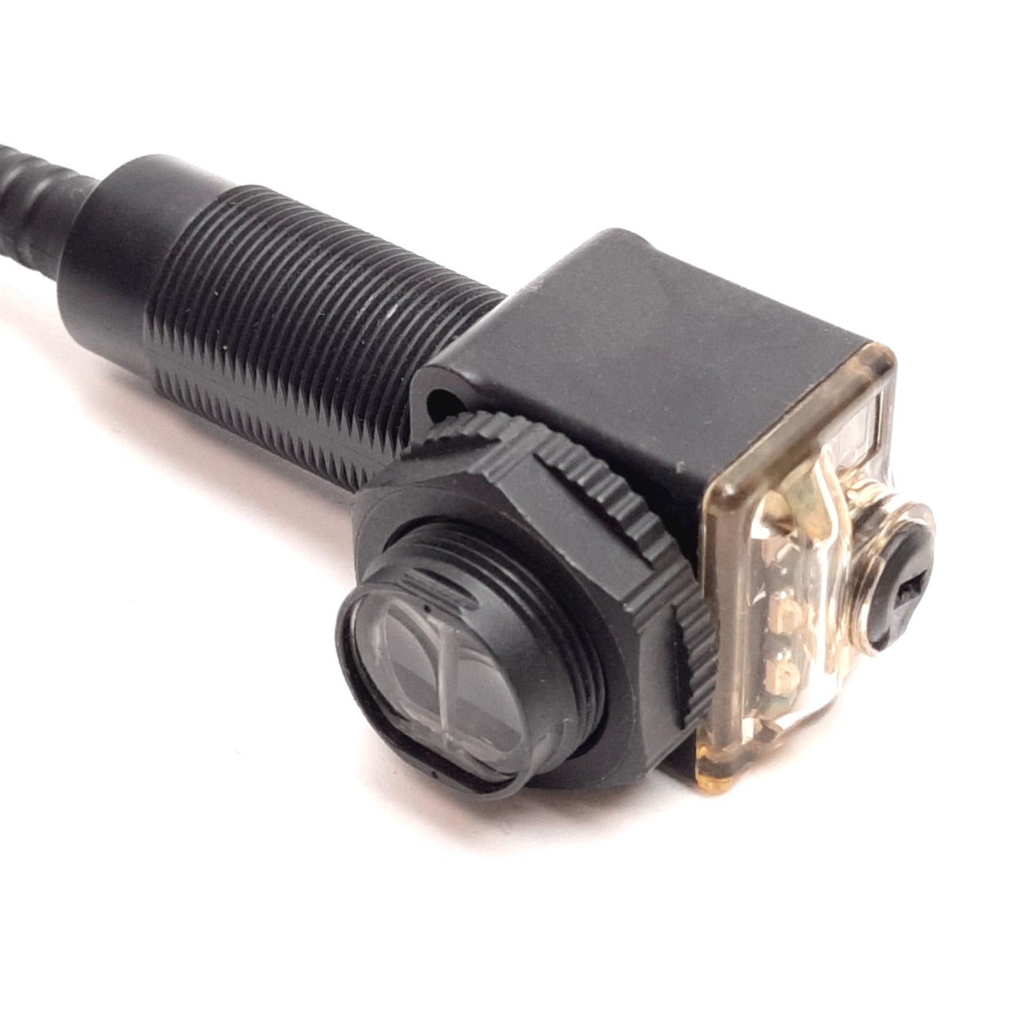 Used Allen Bradley 42EF-D1LDAK-F5 DeviceNet RightSight Photoelectric Sensor, 500mm