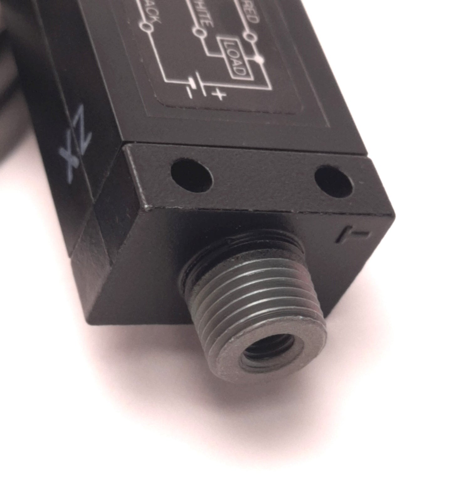 Used SMC NZSE1-T1-15 Vacuum Pressure Switch -14.7 Psi Max, 80 mA Output, 12-24v DC IN
