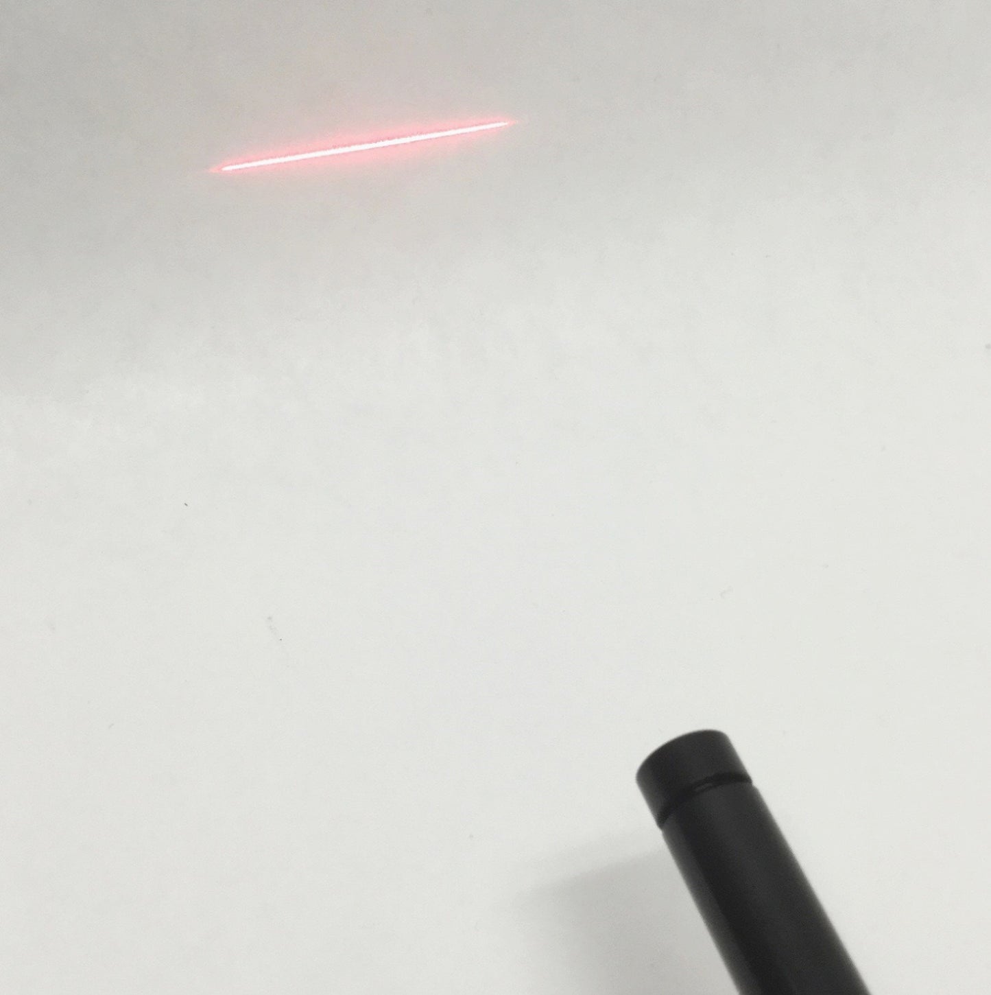 Used Positioning Alignment Line Laser Focusable Lens w/Power Supply, Red, 635nm