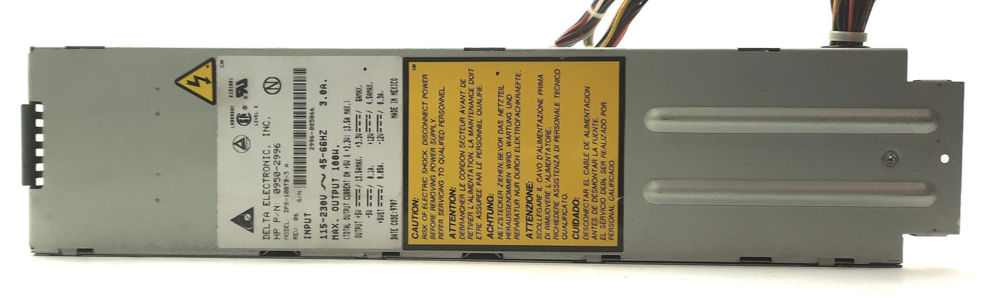 Used Delta Electronic/HP DPS-100TB-3/0950-2996 Power Supply 3x Molex 1x FDD 120/240V