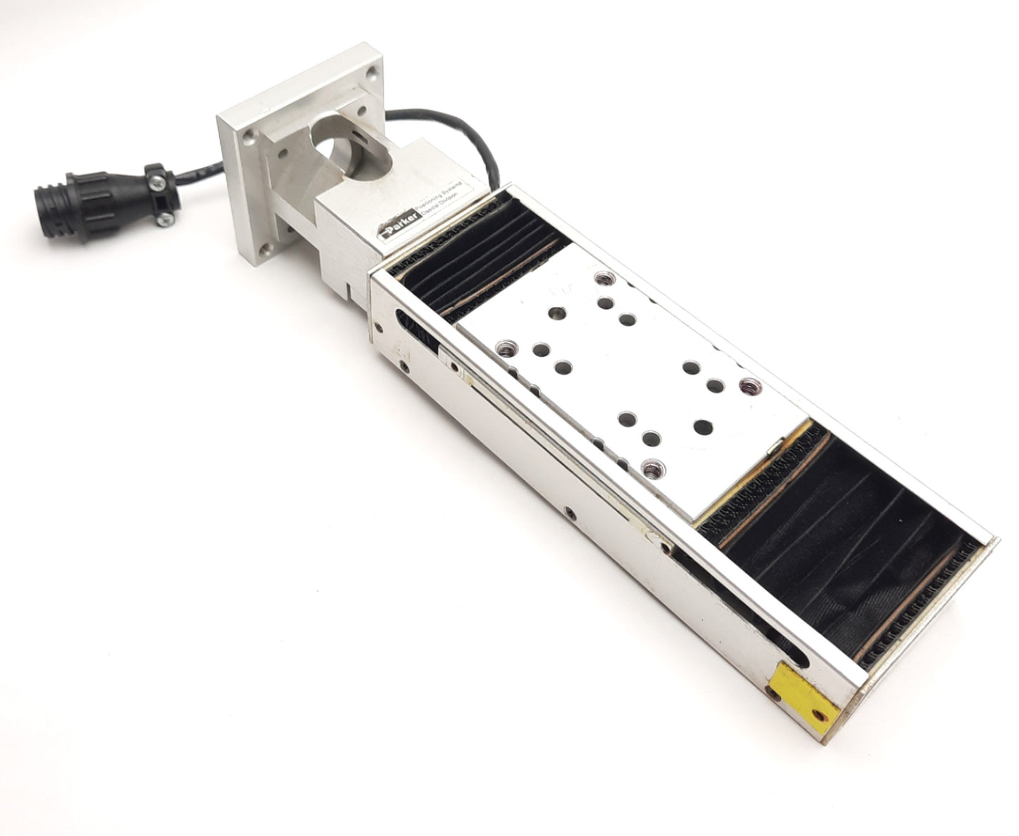 Used Parker 402002LN-MS-D2L1C1M1 Ballscrew Linear Actuator 50mm Travel 2mm Lead