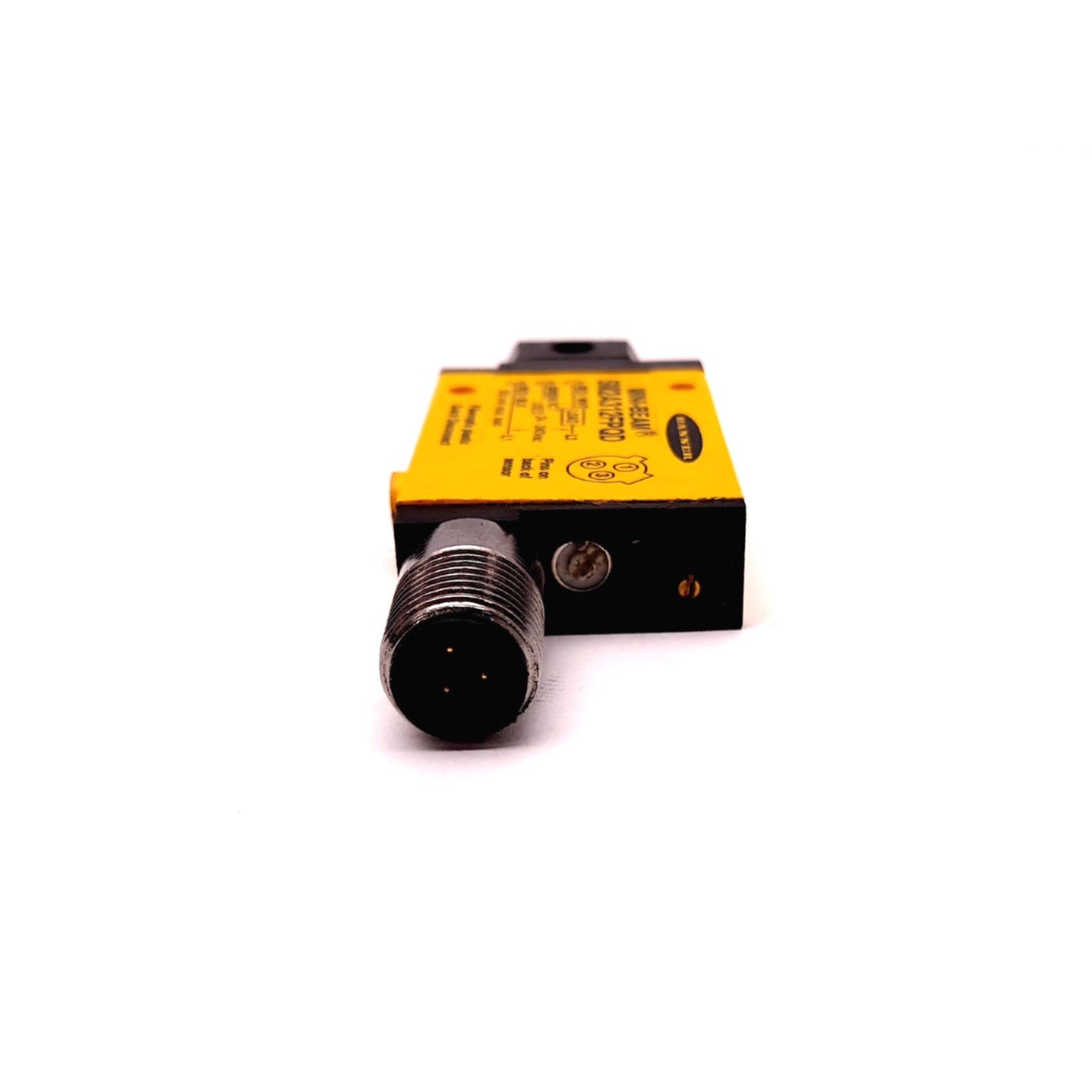 Used Banner SM2A312FPQD Mini Beam Fiber Optic Amplifier 24-240VAC 3 Pin 1/2" Thread