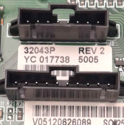 Used Zebra 32043P Rev 2 Display Unit for 110XiIII/170XiIII With Bracket for 105SL