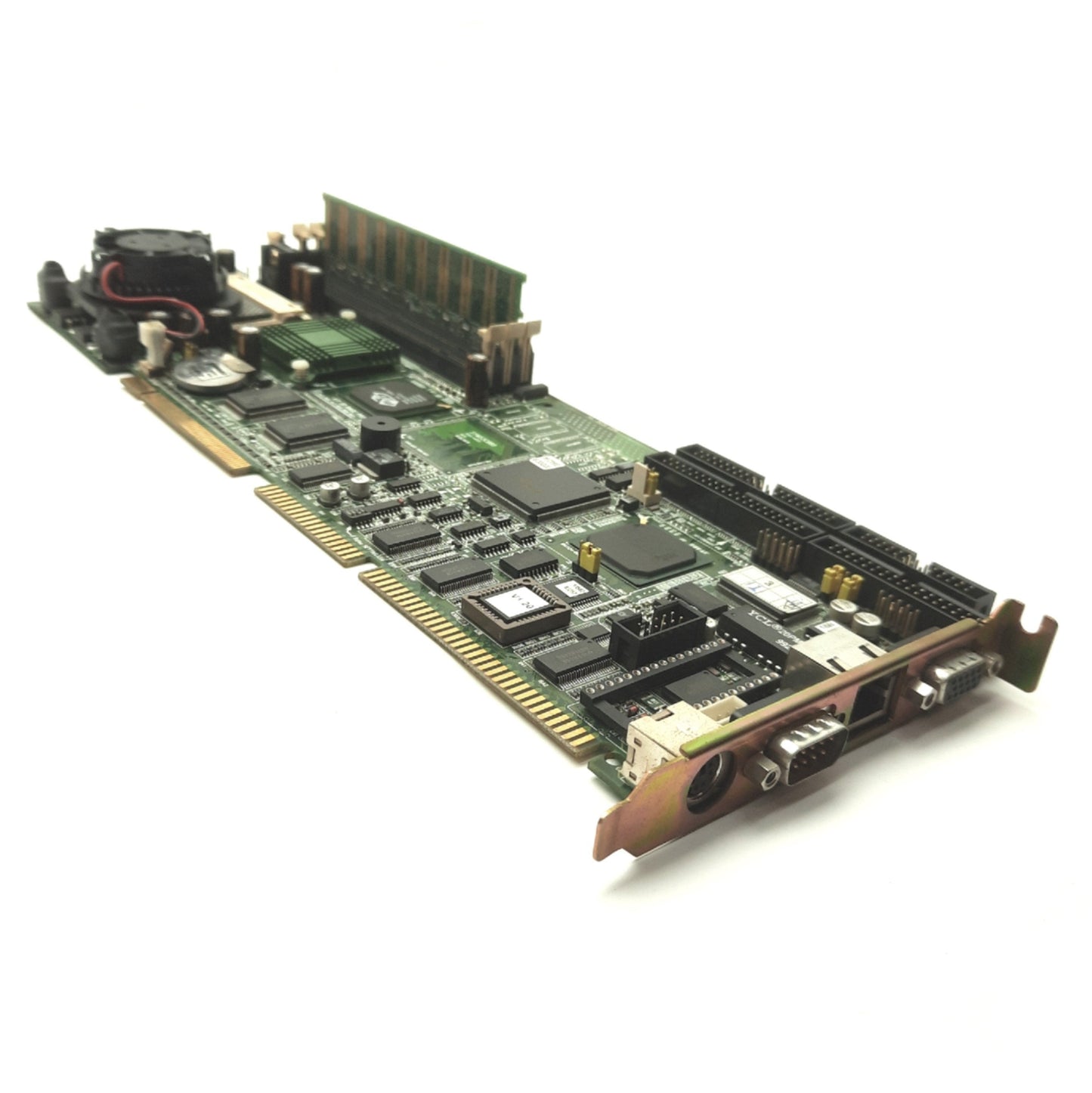 Used Advantech PCA-6168 Single Board Computer, Intel Celeron MMX 400MHz, 64MB RAM