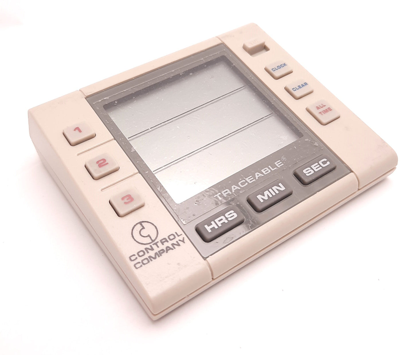 Used Control Company 5000 Traceable 3-Channel Timer/Stopwatch LCD Audio/Visual Alarm