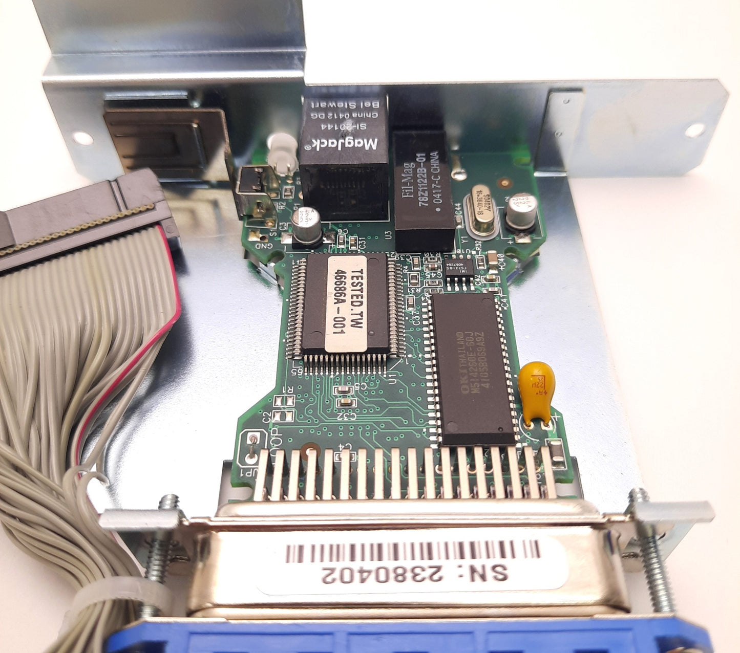 Used Zebra SI-20144 Network Interface Card for 170Xi Thermal Label Printer