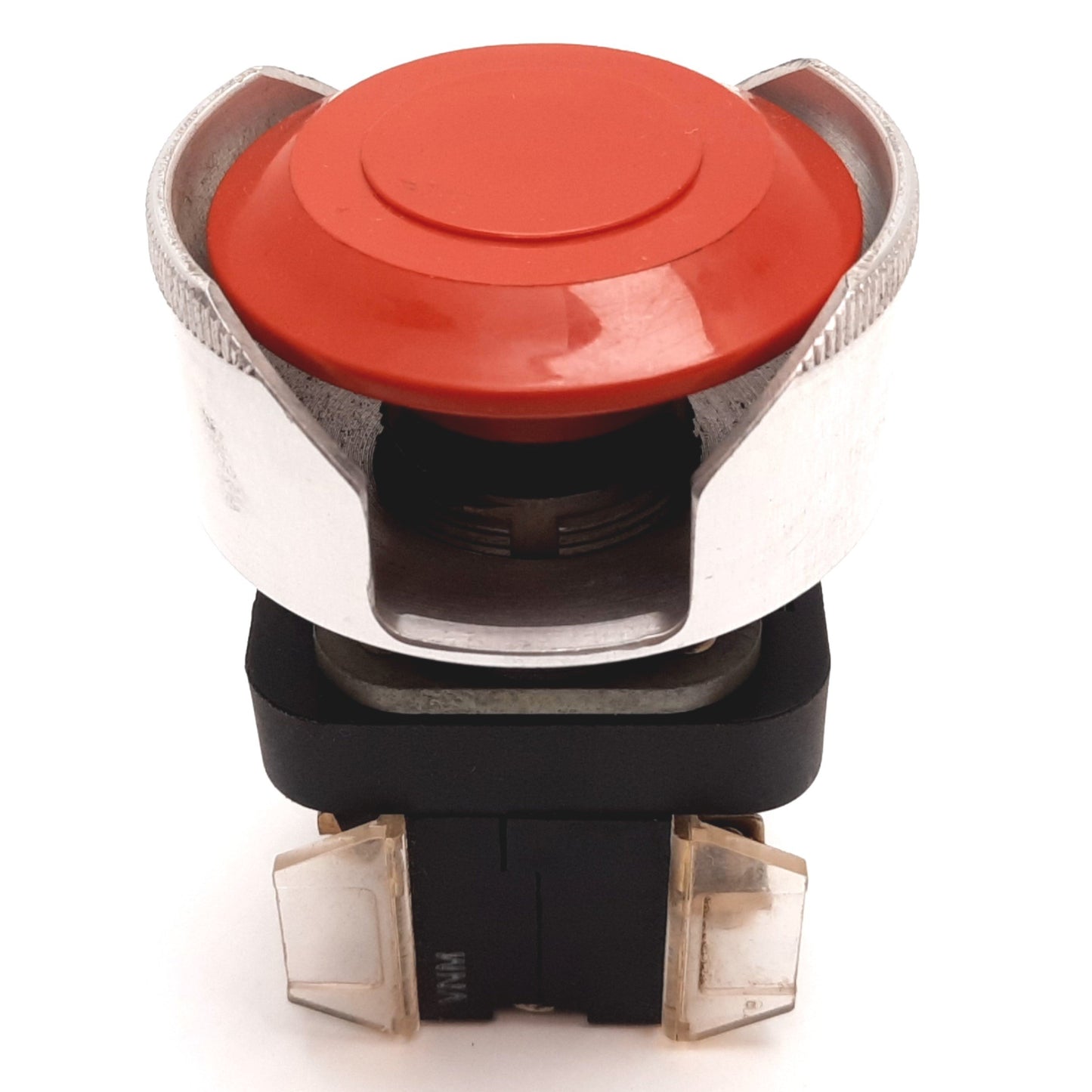 Used Allen Bradley 800T-FX-A5 & 800T-XD4 E-Stop Push Button, N.C. Contact, 600V