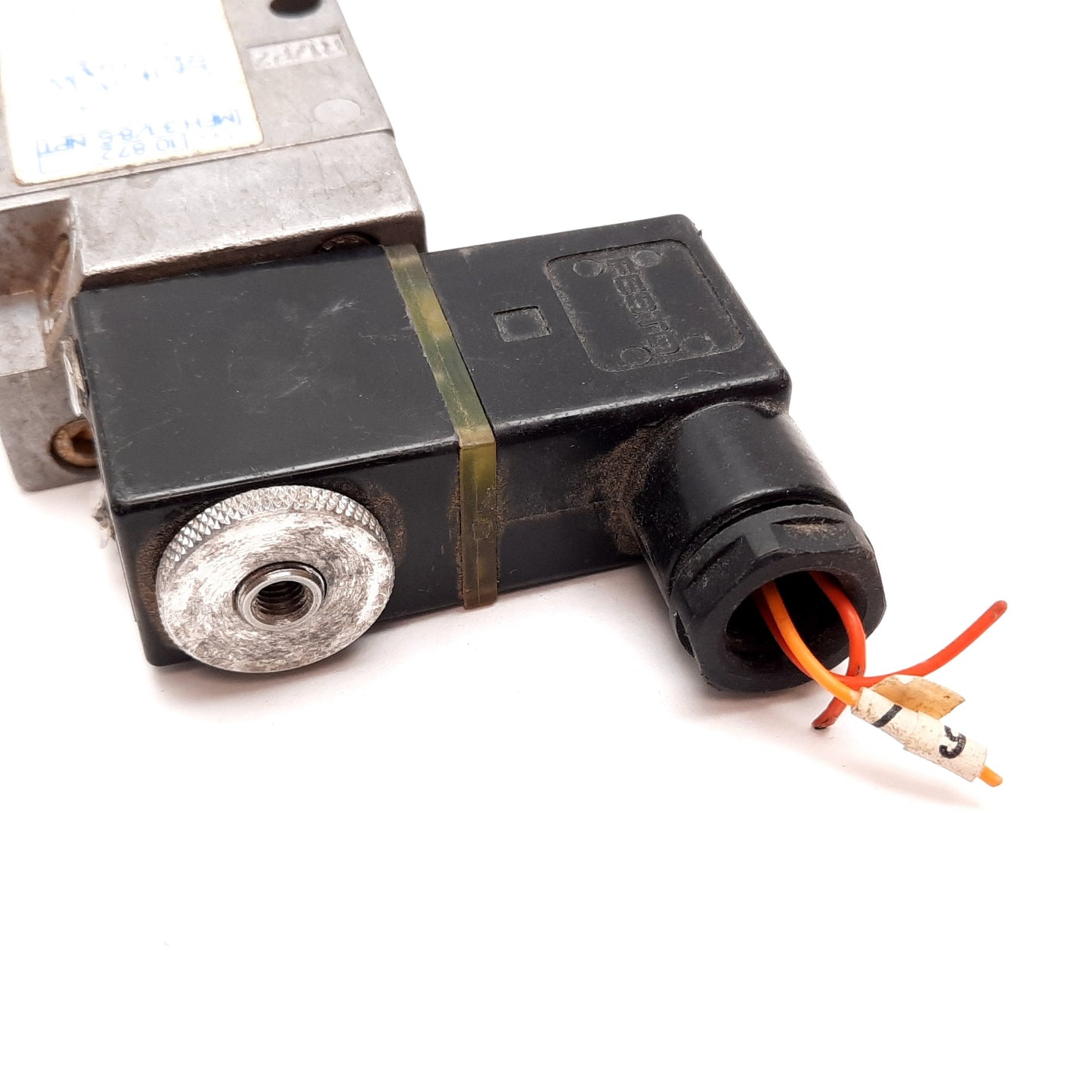 Used Festo MFH-3-1/8-S-NPT Solenoid Valve, 2-Position 3-Way, -0.95 to 10bar, 24VDC