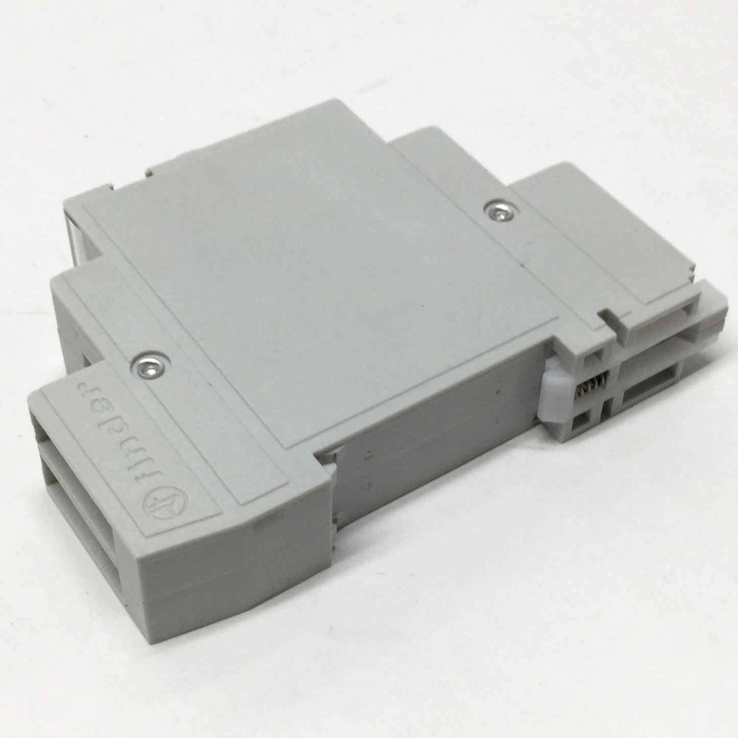 Used Finder 20.21.9.024.0000 DIN Mount Modular Step Relay, 24VDC, SPST-NO, 250VAC 16A