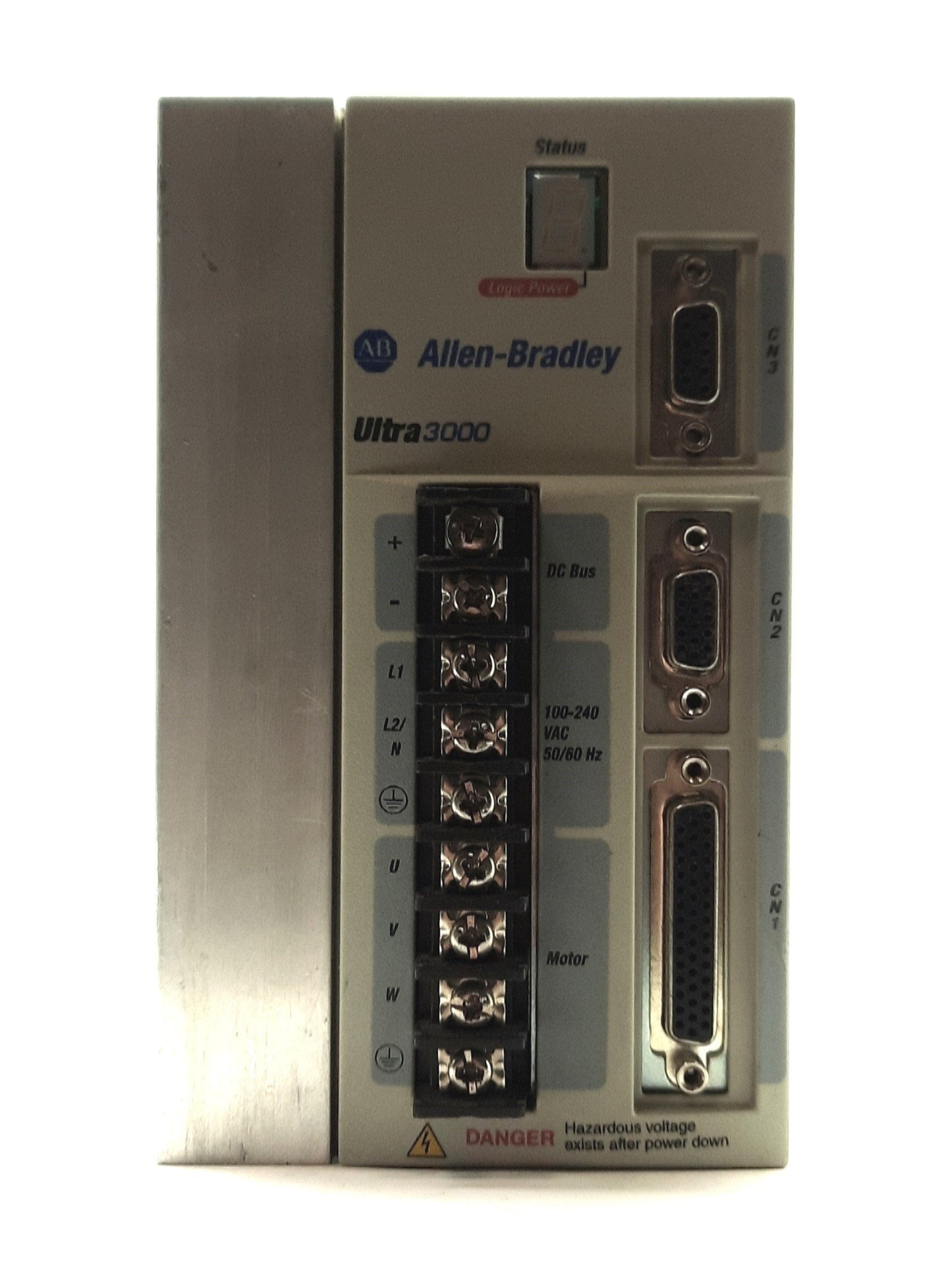 Used Allen Bradley 2098-DSD-010 Series B FW V1.36 Ultra 3000 Servo Drive, 120/240VAC