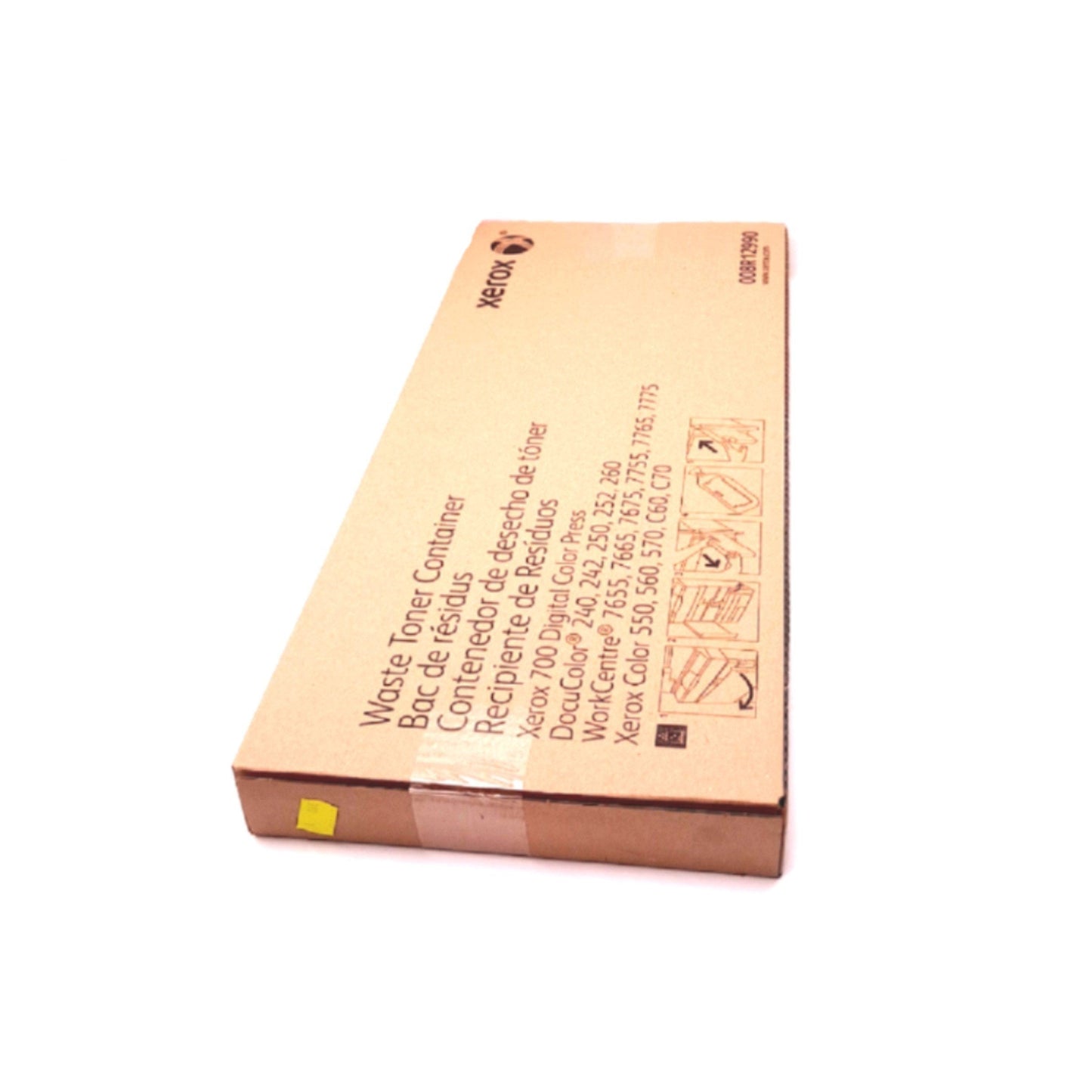 New Xerox 008R12990 Genuine Waste Toner Bottle WorkCentre 7755/7765/7775, 50,000