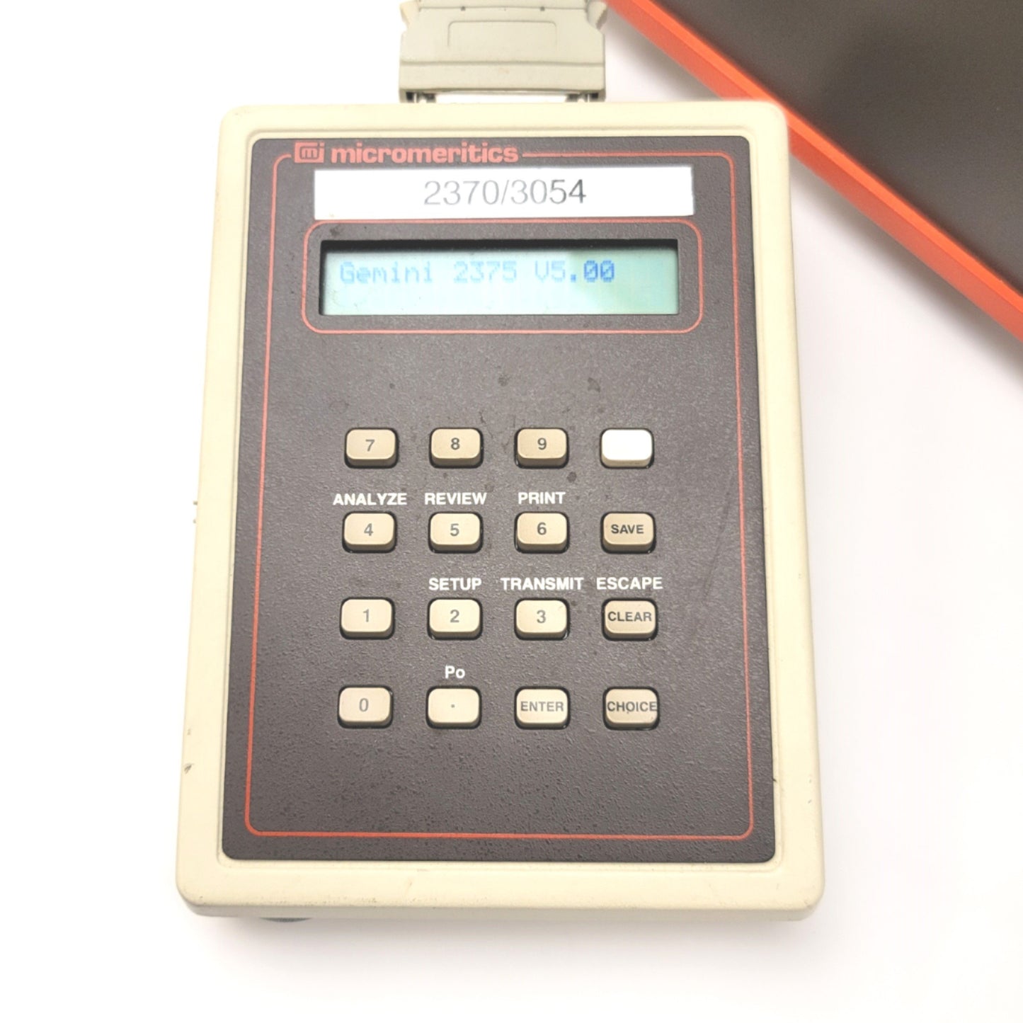 Used Micromeritics GEMINI 2375 Surface Area Pore Size Analyzer, 100-240VAC