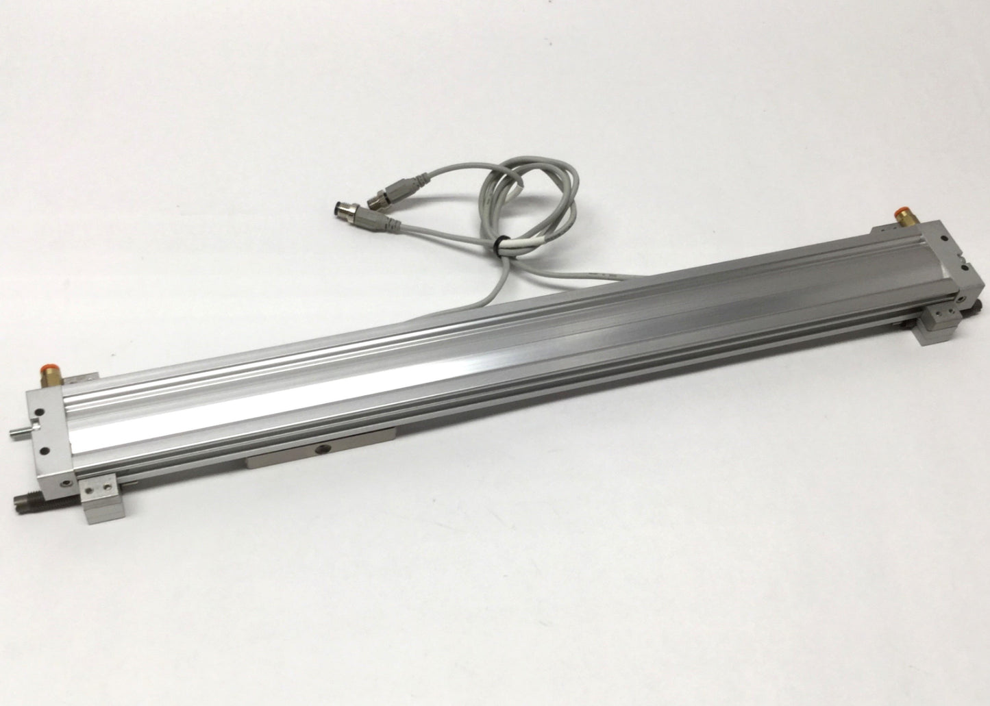 Used SMC MY3B16-300L Rodless Mechanically Jointed Cylinder 16mm Bore, 300mm Stroke