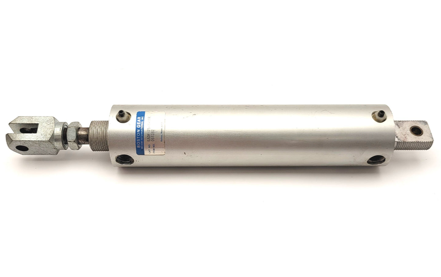 Used Boston Gear EADP-25-8-UBR Pneumatic Round Body Cylinder Bore 2.5" Stroke: 7"