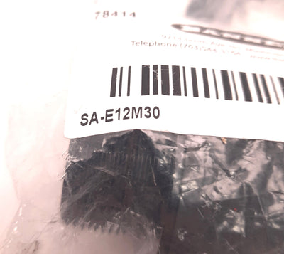 New Other Lot of 3 Banner SA-E12M30 Mounting Base Adapter 30mm Hole, 1/2" NPSM/DN15