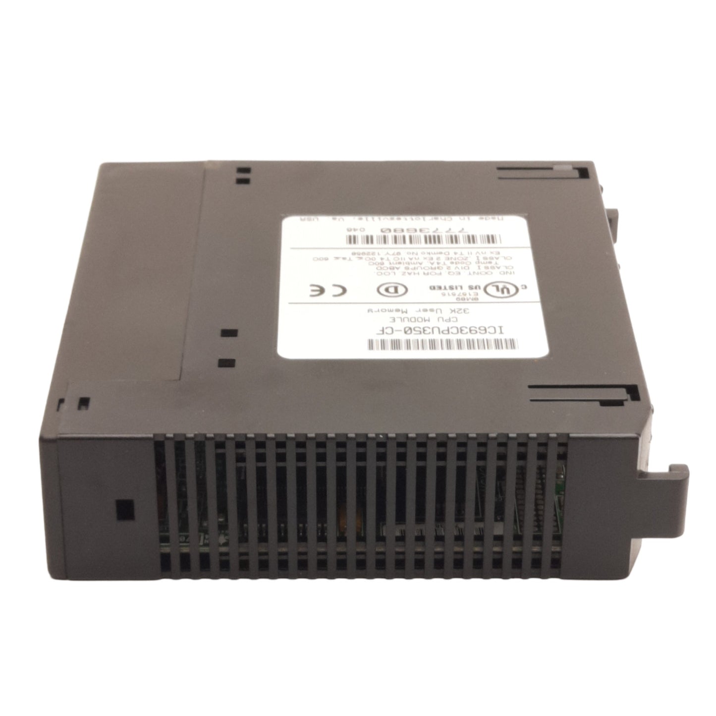Used GE Fanuc IC693CPU350-CF Series 90-30 PLC CPU Module 32K User Memory