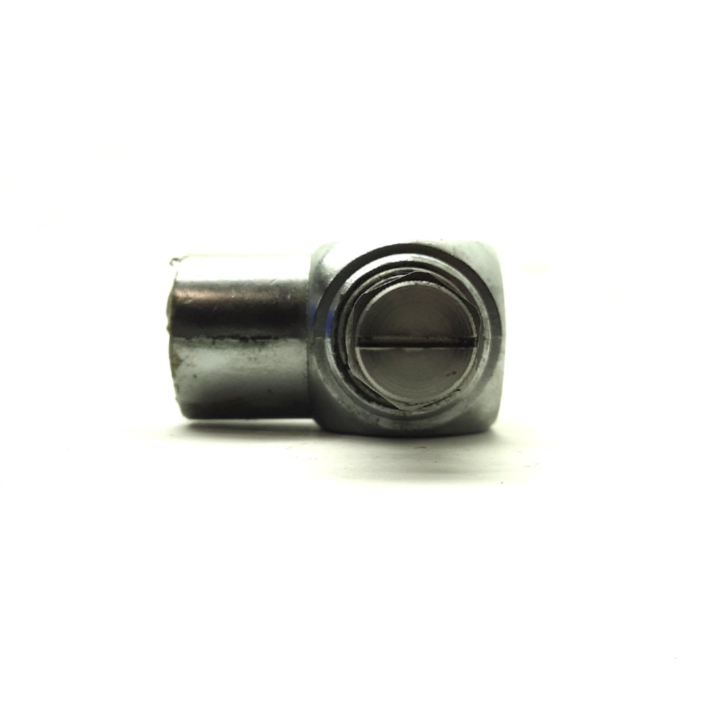 Used Bimba FCP8L Adjustable Flow Control Valve, 0-150PSI, 1/2"NPT Male to Female