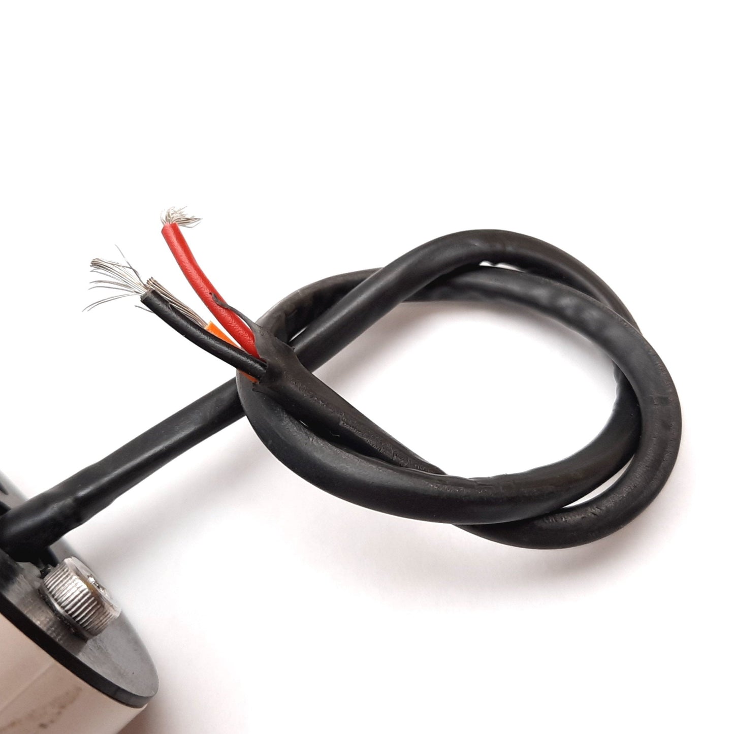 Used Patlite LES-02AW Stack Light Signal Tower LED Lamp, Amber / Red Lenses, 24VAC/DC