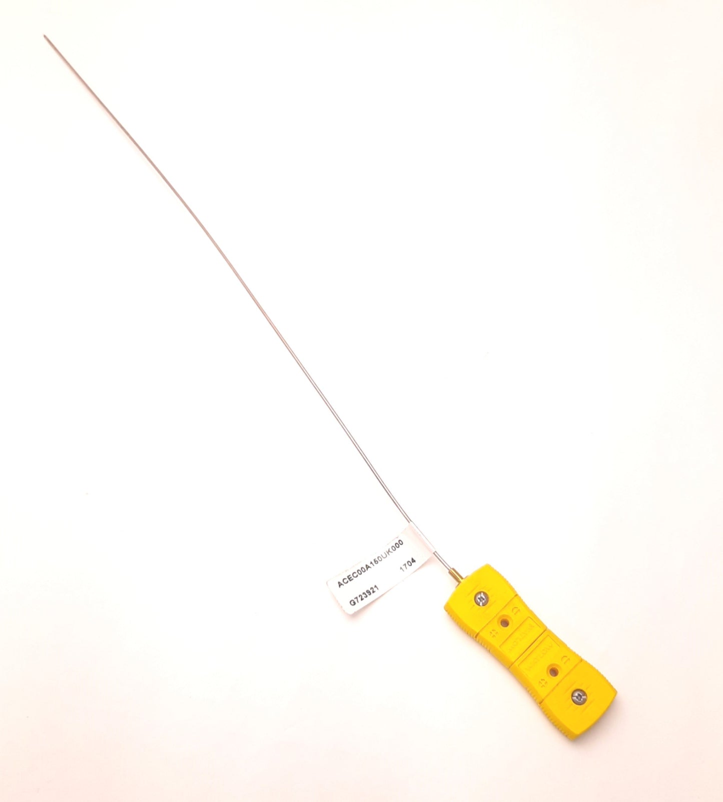 Used Watlow ACEC00A150UK000 Single Element Thermocouple Type K, Standard Plug, 18"