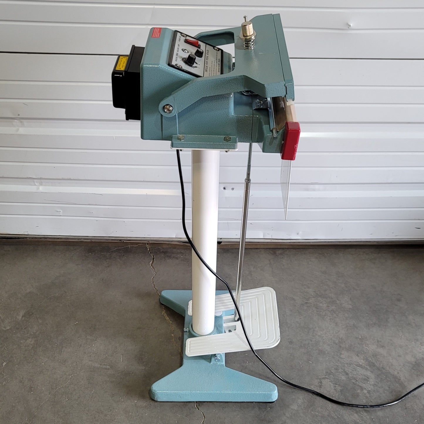 Used Midwest Pacific MP-12F1 Foot Operated Impulse Bag Sealer 5/64" Seal, 12" Wide