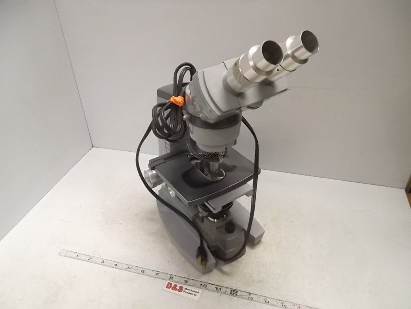 Used Spencer Microscope w/ 43x and 10x Objectives, Missing Eyepieces
