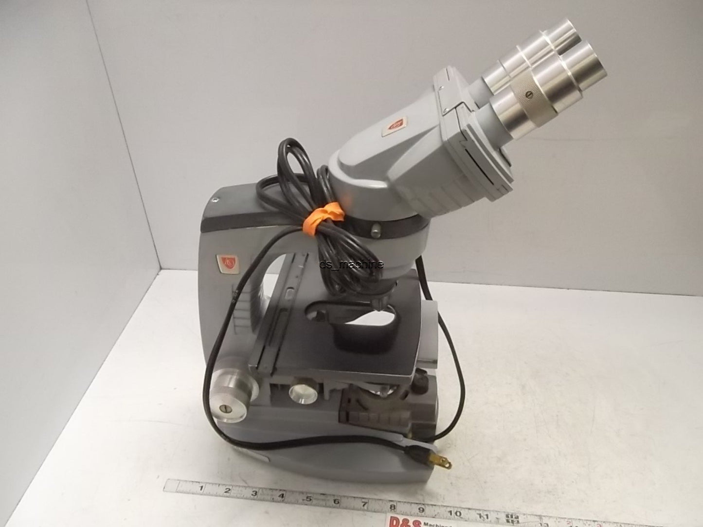Used Spencer Microscope w/ 43x and 10x Objectives, Missing Eyepieces