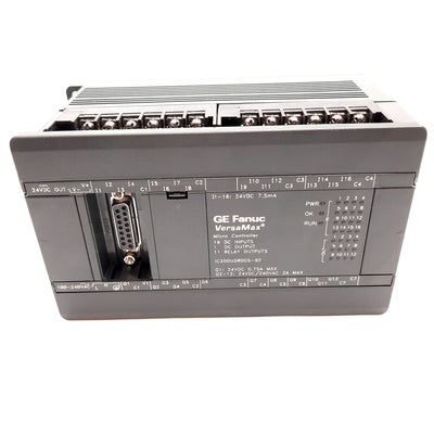 Used GE Fanuc IC200UDR005-BF Micro Controller, 16x In, 12x Out, 100-240VAC/24VDC